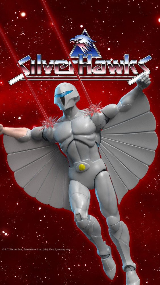 Super7 Actionfigur SilverHawks Ultimates Actionfigur Darkbird 18 cm
