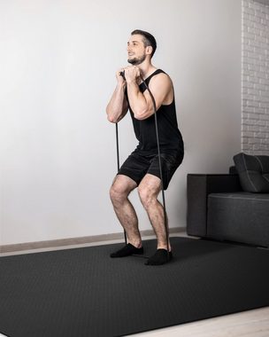 EBUY Yogamatte Verdickte rutschfeste Sport-Yogamatte mit Handtuch (1-St)