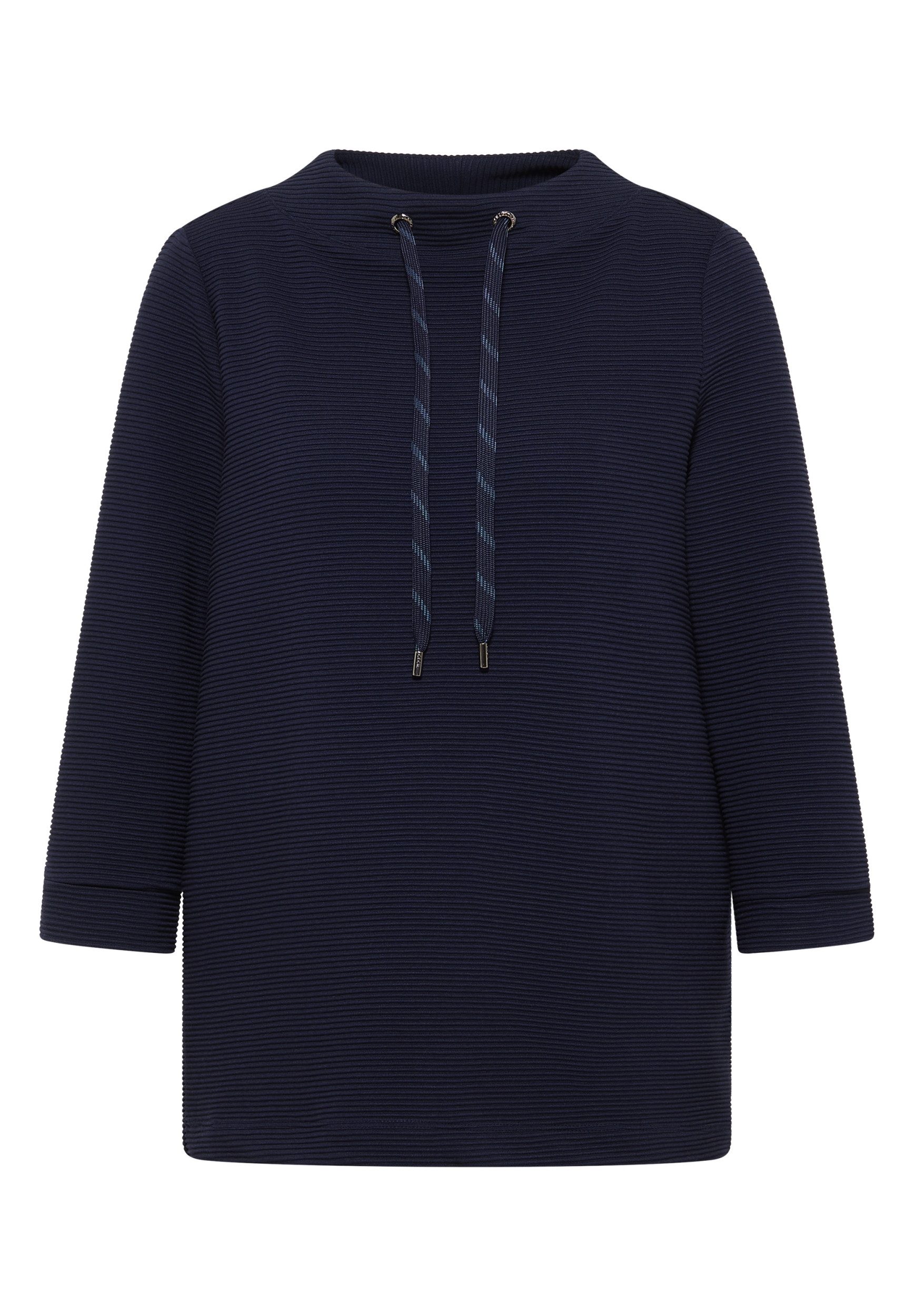 CECIL T-Shirt TOS Solid Ottoman Funnel Neck günstig online kaufen