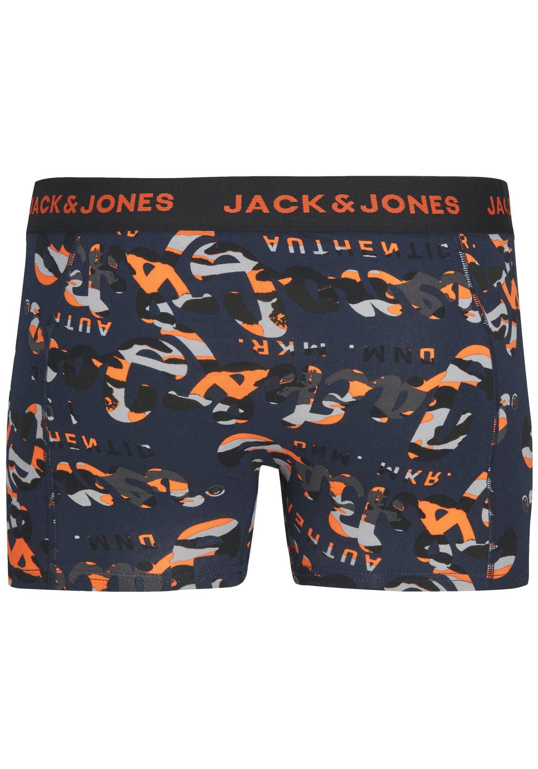 JACNEON TRUNKS Jones Jack & Junior Boxershorts LOGO 3 3-St) PAC (Packung,