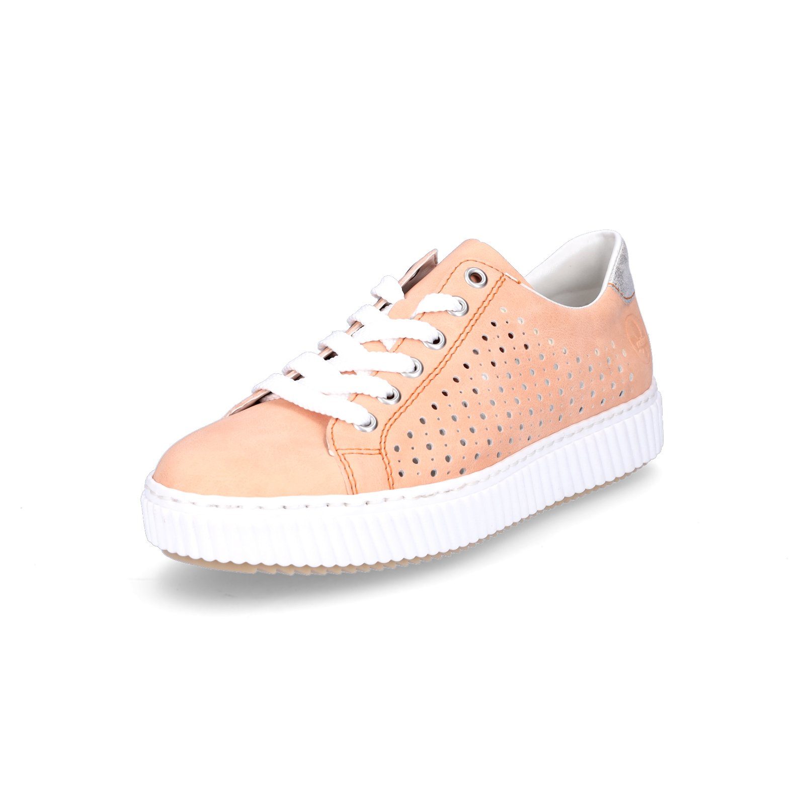 Rieker Rieker Damen Schnürschuh aprikot Schnürschuh