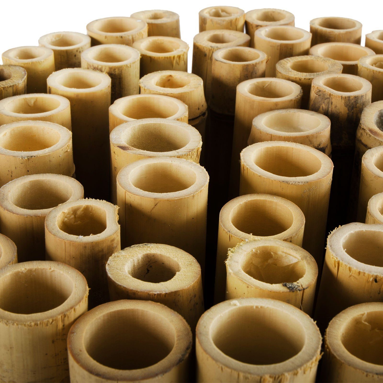 Karat Sichtschutzzaunmatten Bambus-Sichtschutz, verschiedene Farben & Größen, Witterungsbeständig, Aus Bambusrohren