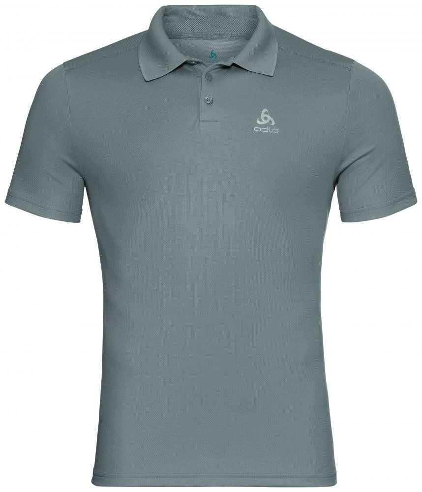 Funktionsshirt Odlo Polo Shirt F-DRY steel grey Größe S