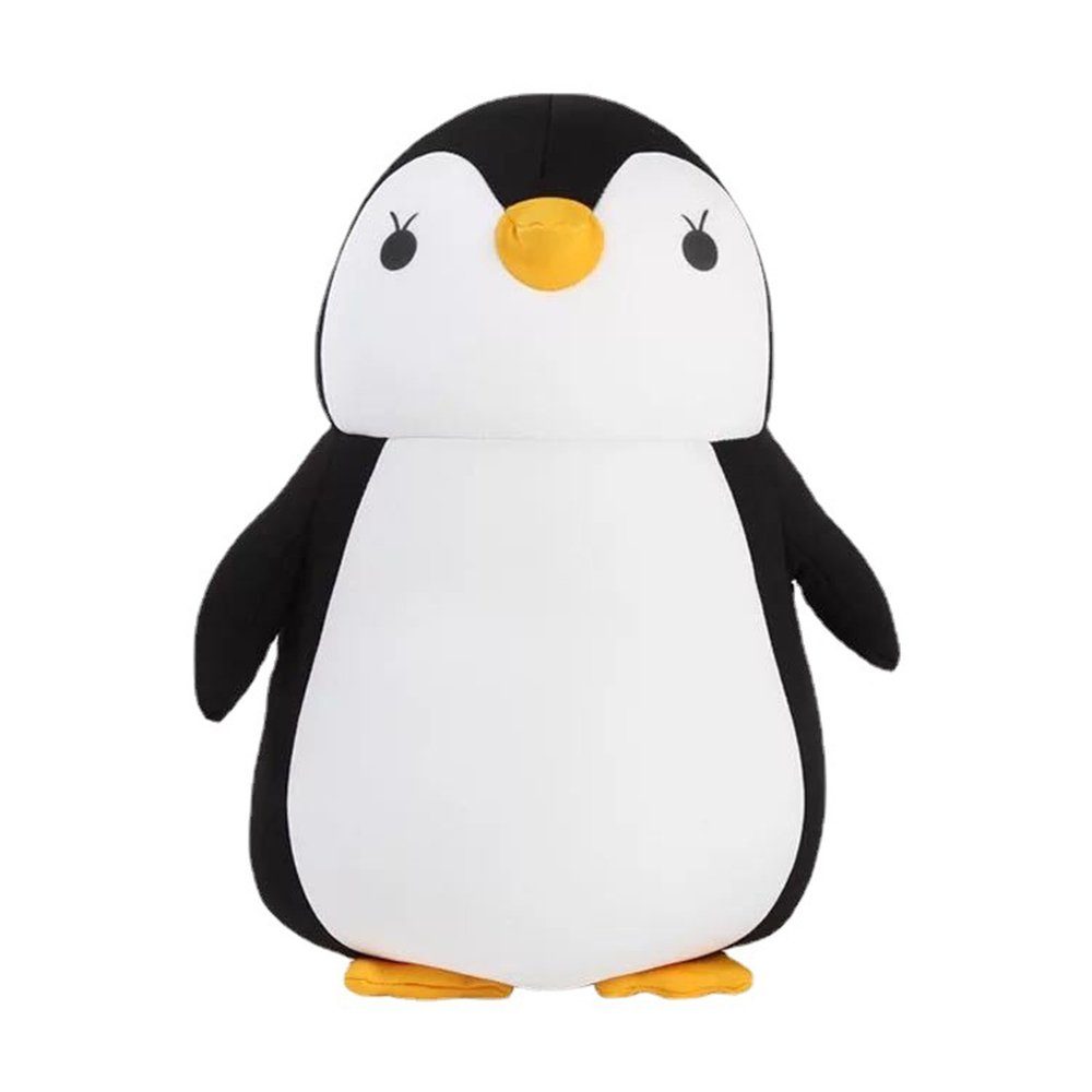 1 Stück Grauer Pinguin Förmiges Autokissen Für Nacken