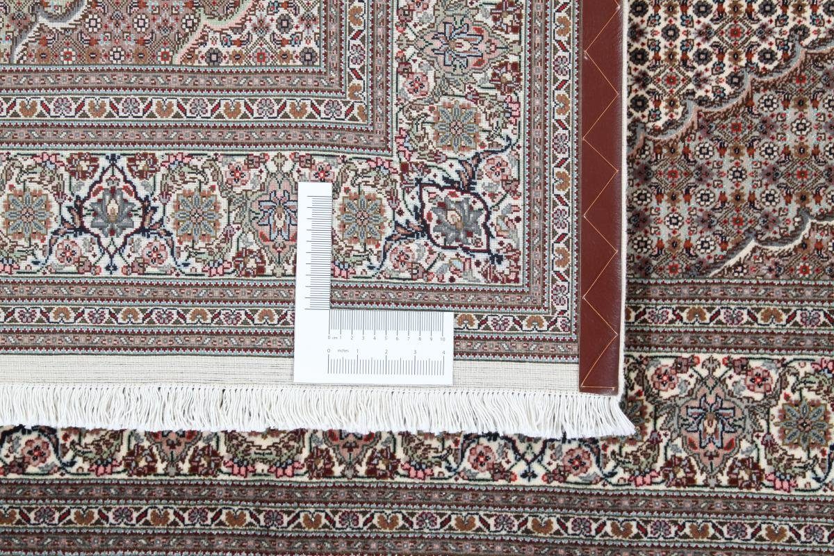 Orientteppich Täbriz 50Raj Höhe: 151x207 / Trading, 7 mm Handgeknüpfter rechteckig, Orientteppich Perserteppich, Nain