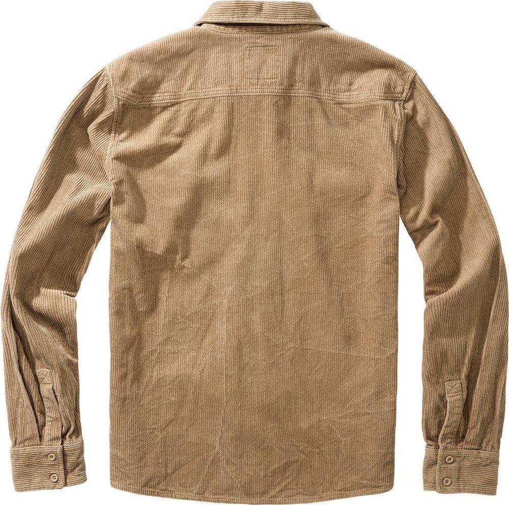 Brandit Langarmhemd Corduroy Classic günstig online kaufen