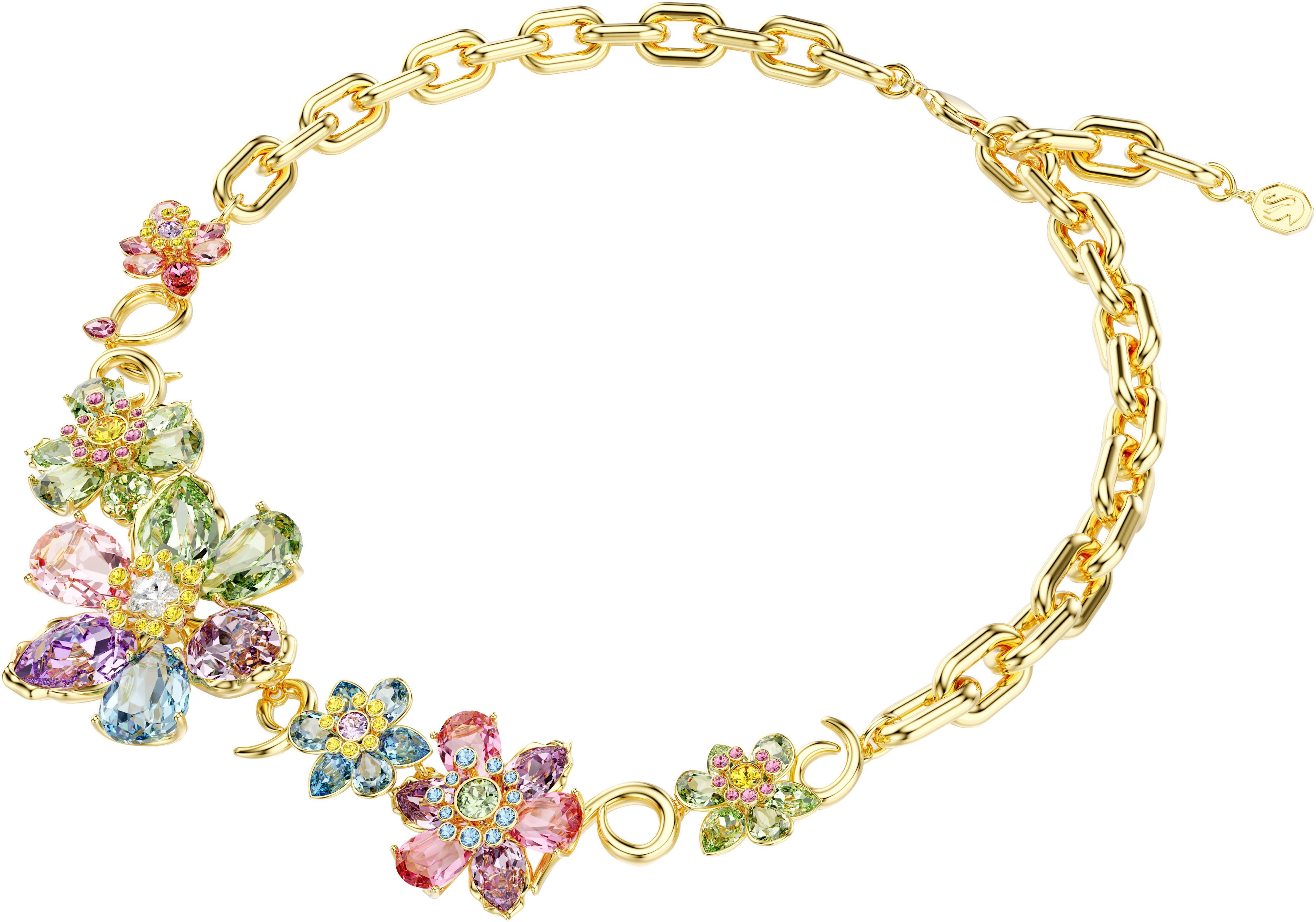 Swarovski Collier Schmuck Geschenk Idyllia Halskette Blume, mit Swarovski® günstig online kaufen