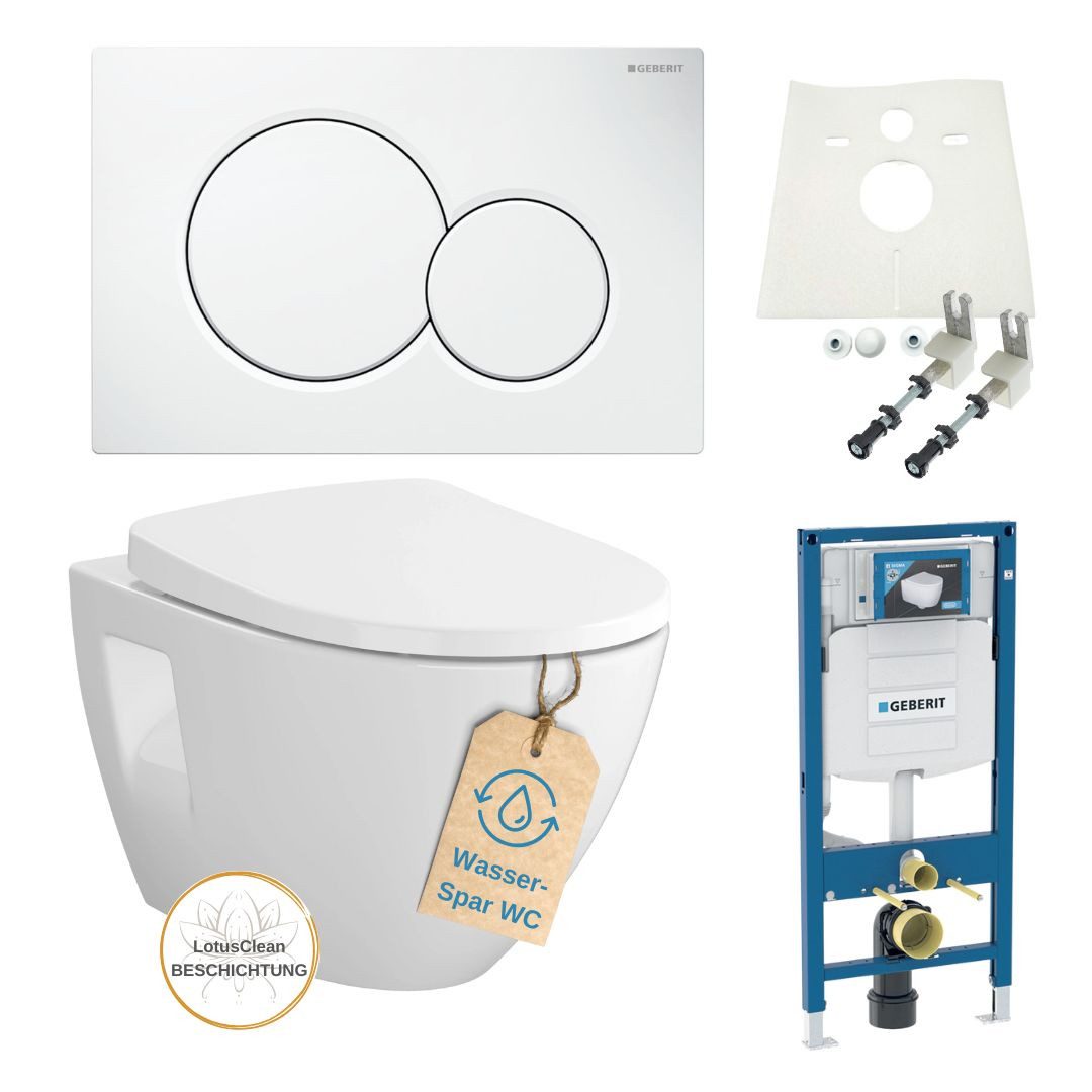 Vorwandelement WC Geberit Spülkasten WC Betätigungsplatte Sigma01