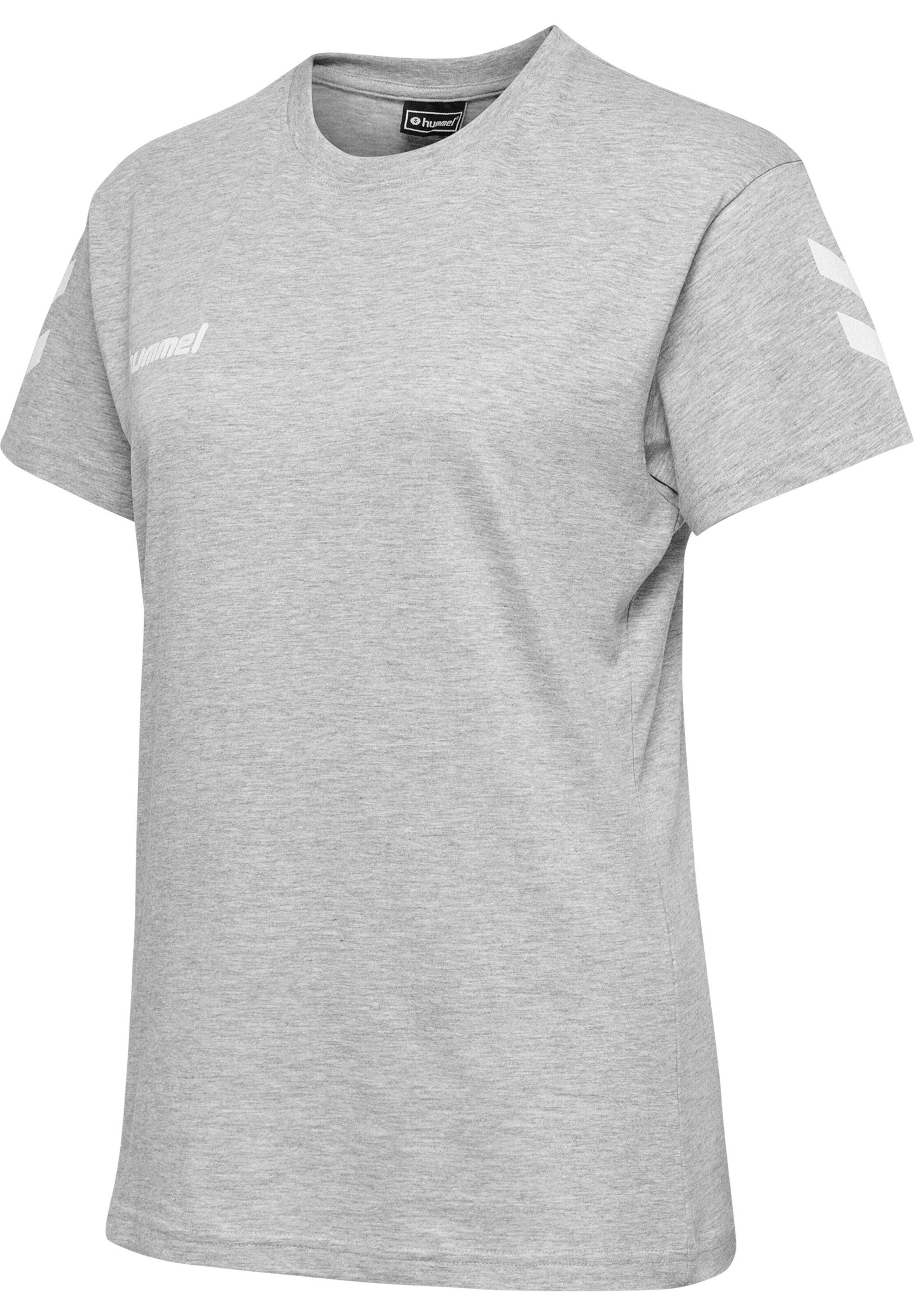 hummel T-Shirt (1-tlg) Seitenstreifen, Plain/ohne Details