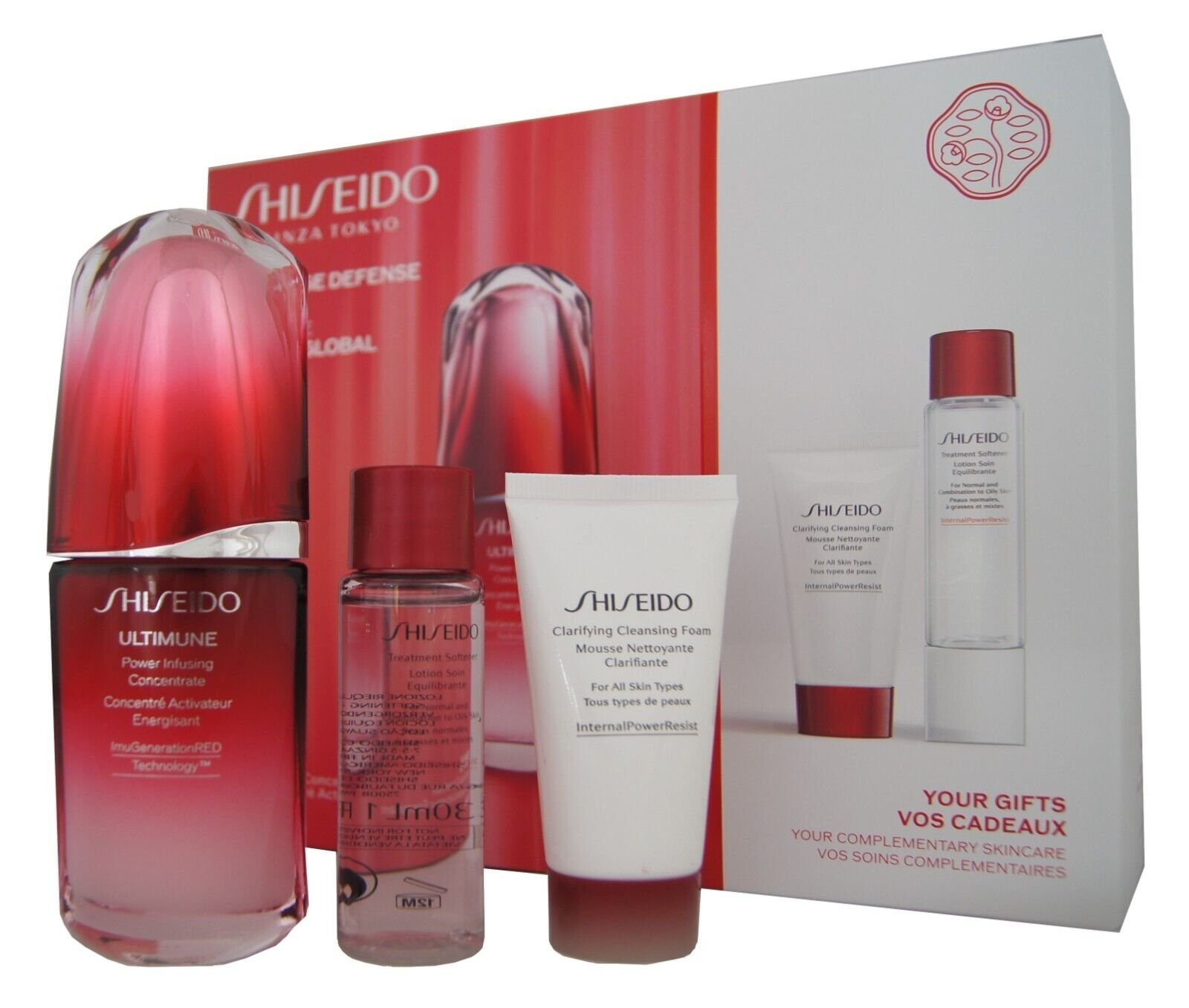SHISEIDO Anti-Falten-Serum Shiseido Ultimune Power Infusing Concentrate 50ml. - Set