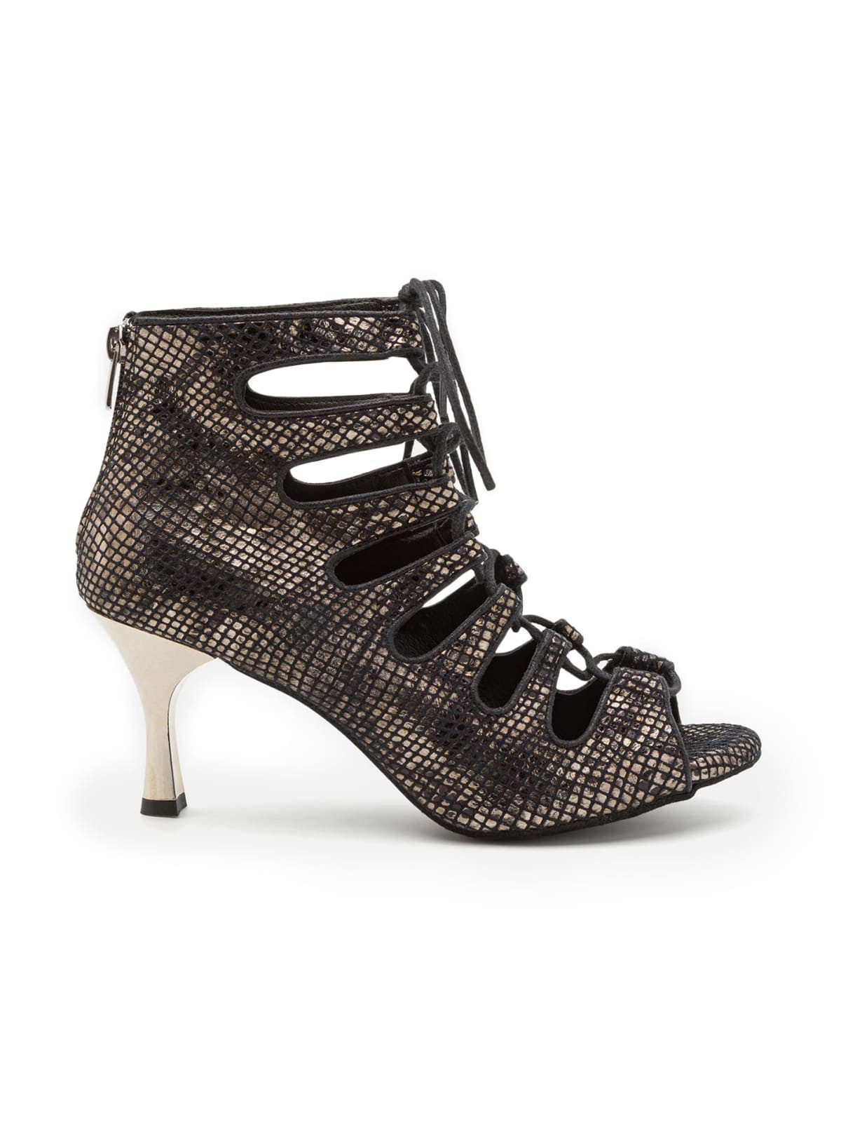 Dancing Queens Magnet Tempt Tanzschuhe Leder High-Heel-Sandalette Absatz 8.5 cm
