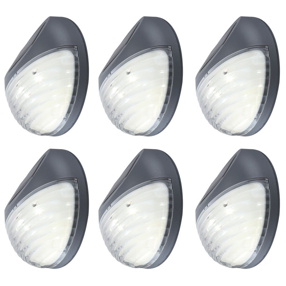 etc-shop LED Außen-Wandleuchte, LED-Leuchtmittel fest verbaut, günstig online kaufen
