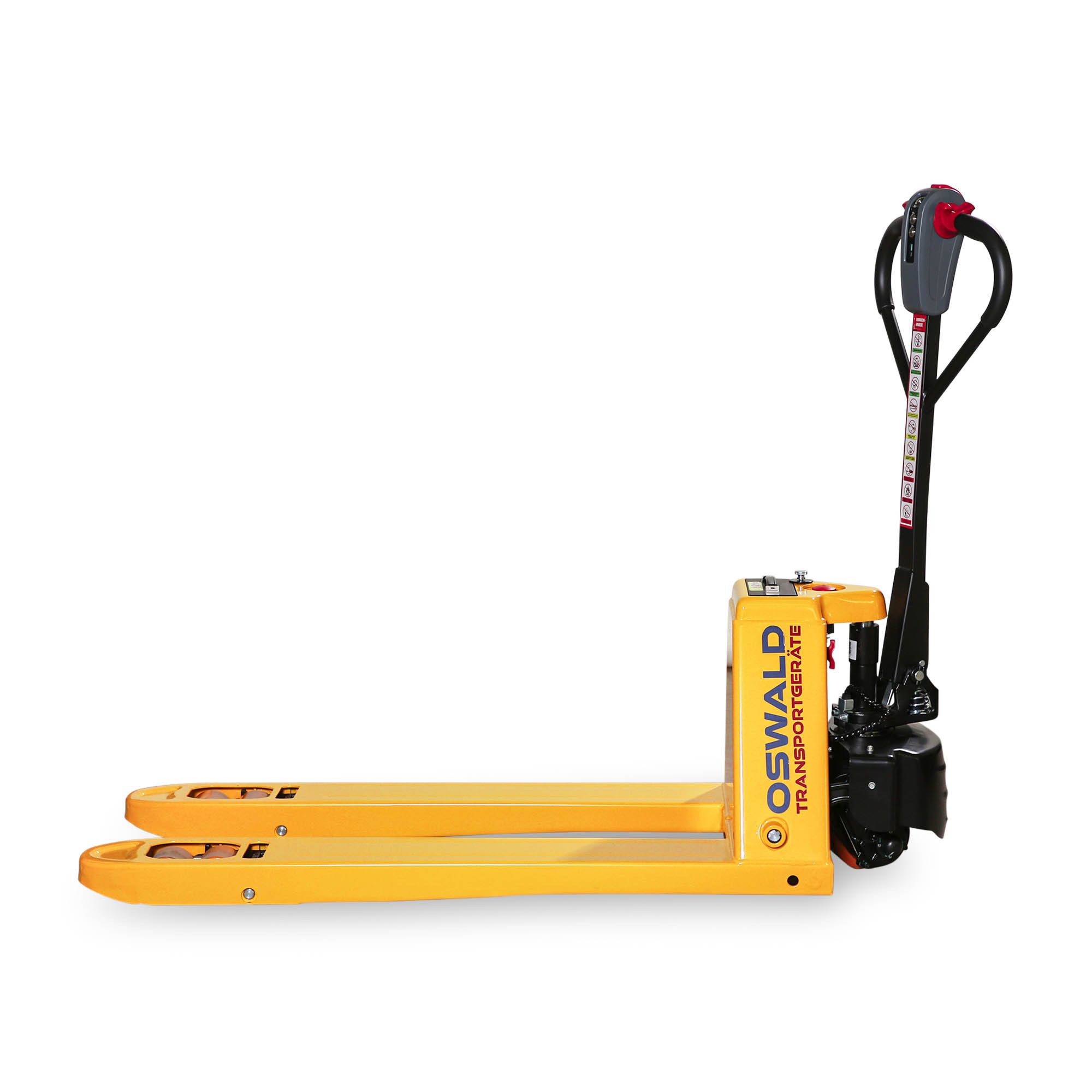 OSWALD Transportgeräte Gabelhubwagen Elektrohubwagen OSWALD E15 Li-Ion 1500 kg 1150 mm Hubwagen elektrisch