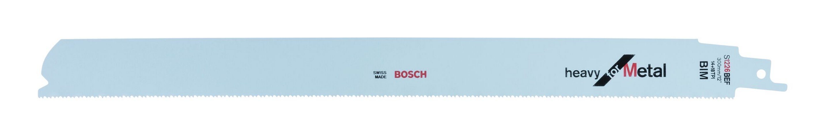 BOSCH Säbelsägeblatt (5 Stück), S 1226 BEF Heavy for Metal - 5er-Pack