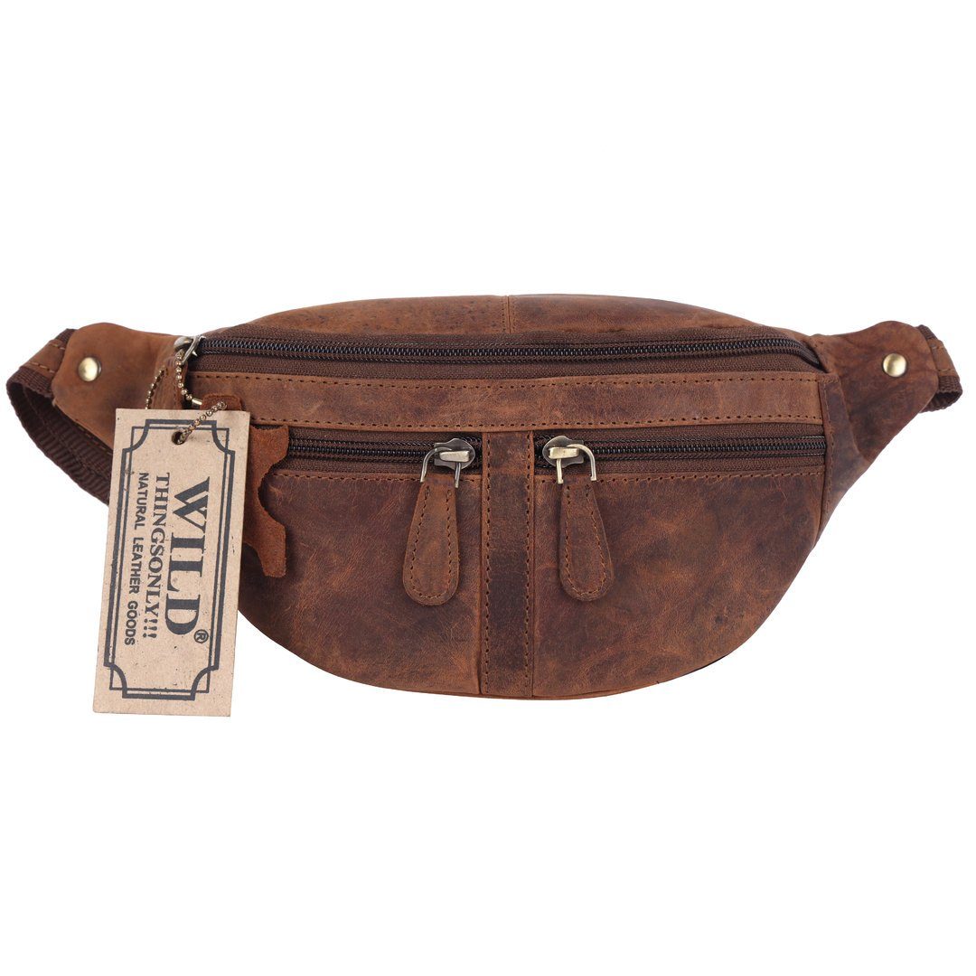 Wild Things Only !!! Bauchtasche 9902 (1-tlg), echt Leder, schlichte Optik günstig online kaufen