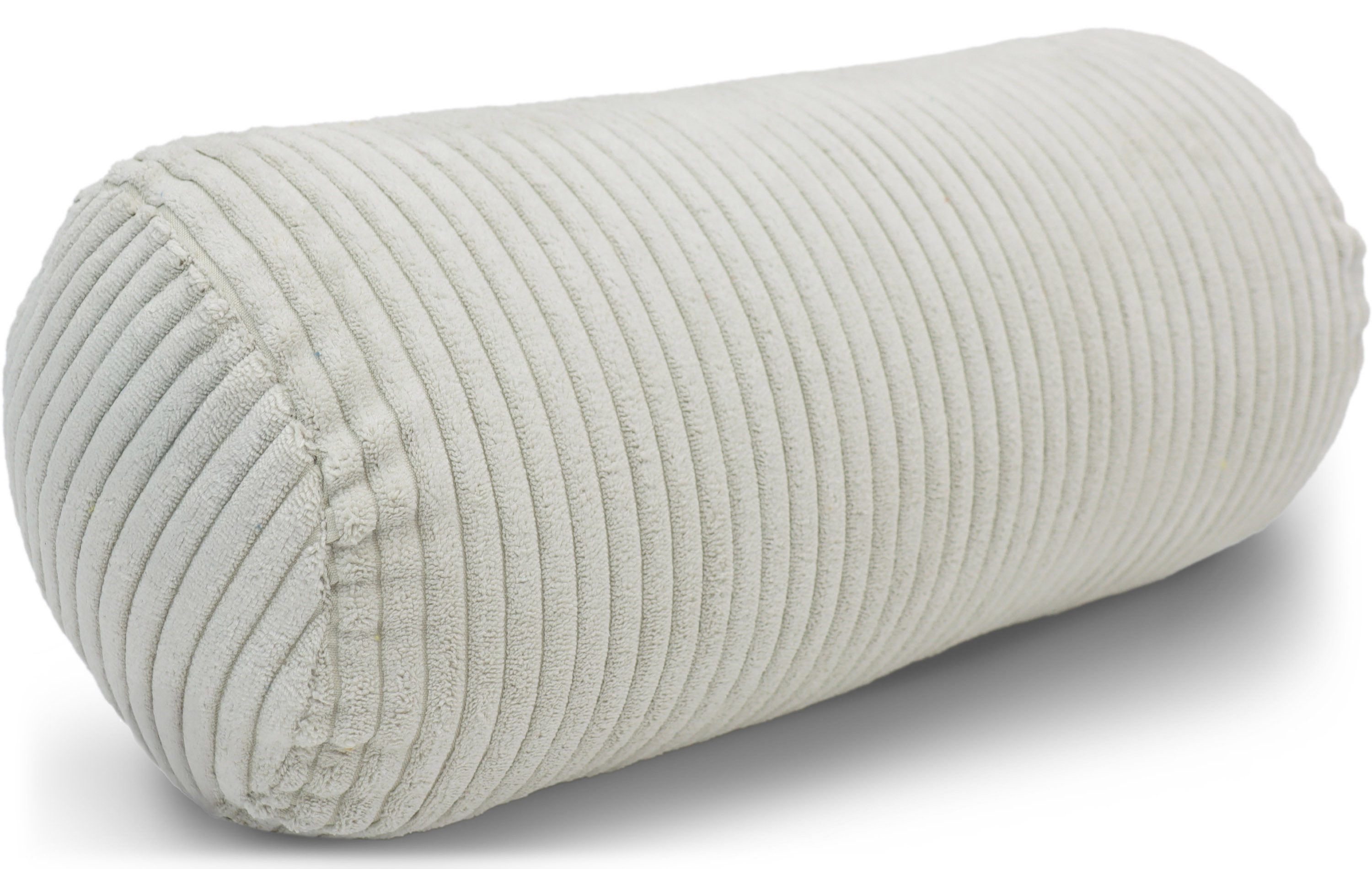 Amilian Nackenrolle mit Bezug 15 x 40 cm - Подушкиrolle - mit Nackenrollenbezug - Bettrolle, Kopfstütze, Nackenstütze mit Bezug, ideal als Dekokissen, Sofakissen, Подушки, Подушкиrolle, Lagerungskissen, Schlafkissen und für Reisen