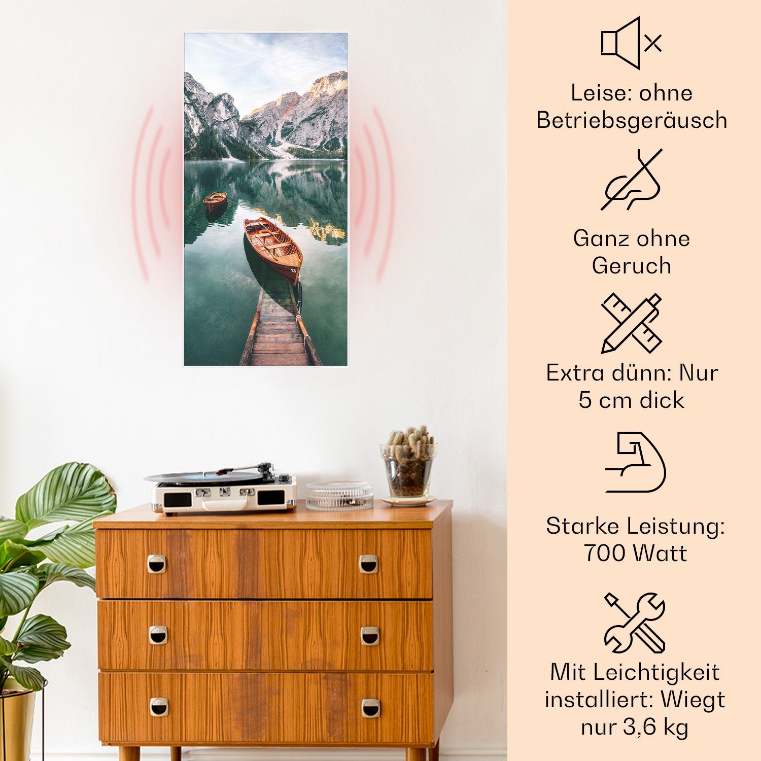 Klarstein Heizkörper Wonderwall Air Art Smart günstig online kaufen