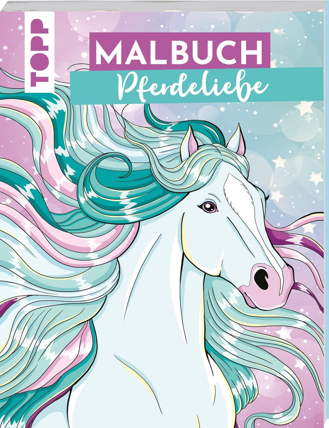 Malbuch Pferdeliebe Das Pferde-Malbuch ab 10 Jahren / Martina Helfrich