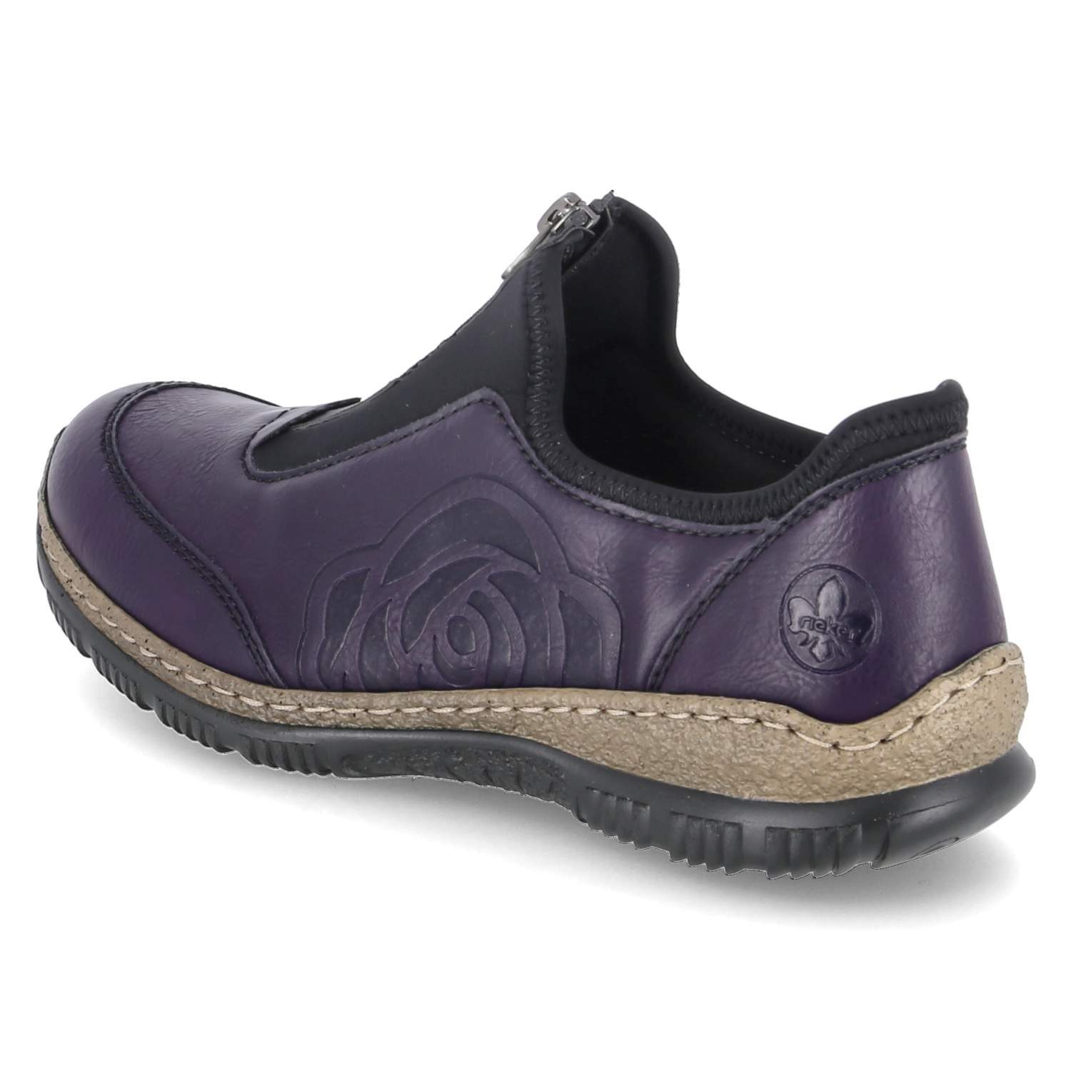 Rieker Rieker N3279-30 Damen Textil & Synthetik purple Slipper