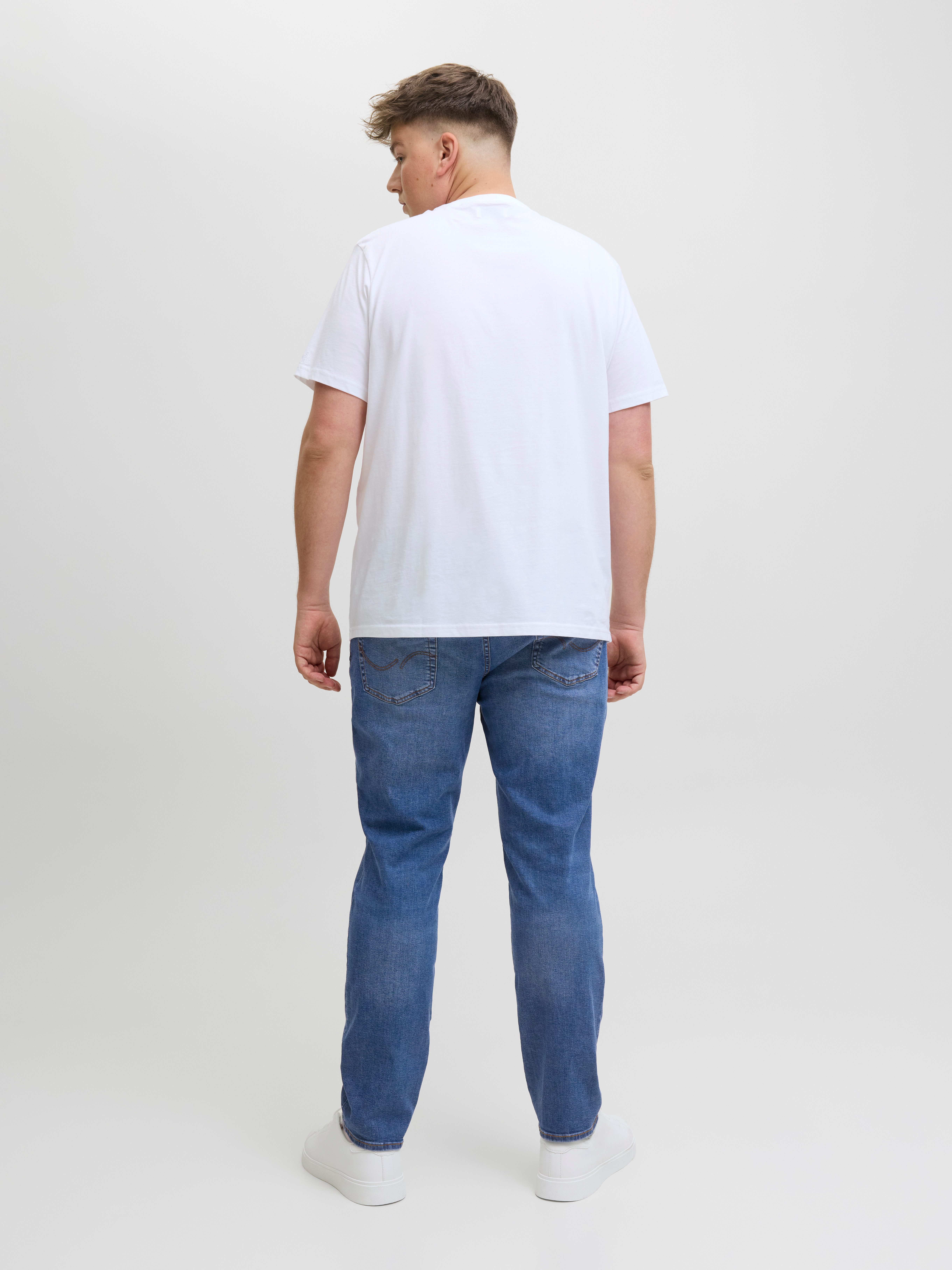 Jack & Jones PlusSize Slim-fit-Jeans JJIGLENN JJORIGINAL MF 071 NOOS PLS