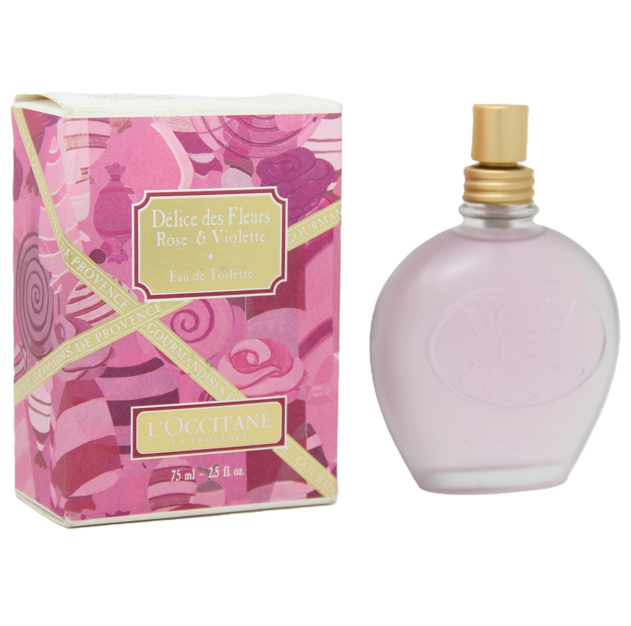 L'OCCITANE Eau de Toilette L'Occitane Rose & Violette Eau de Toilette Spray 75ml