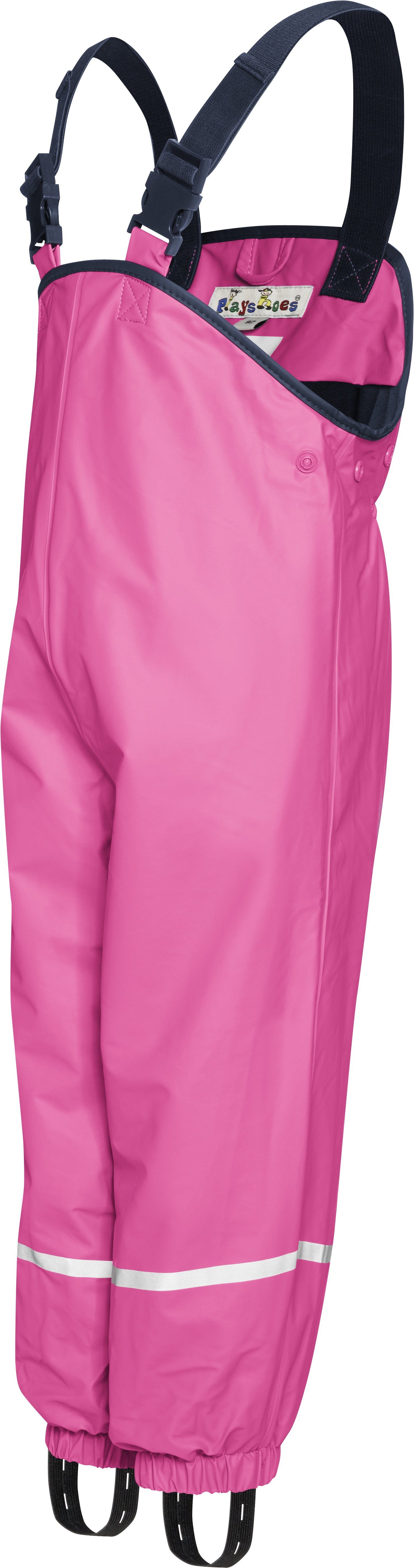 Playshoes Regenhose Fleece-Trägerhose