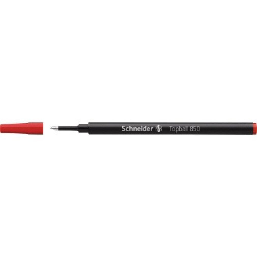 Schneider Permanentmarker Gelschreiber Tintenrollermine Topball 8502 0,5mm rot