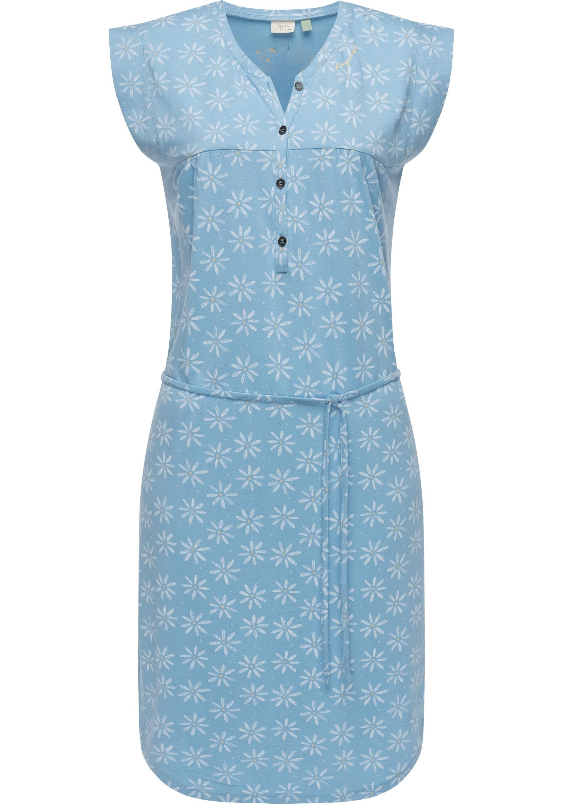 Ragwear Sommerkleid "Zofka" Ohne Taschen Jersey Kleid mit sommerlichem Prin günstig online kaufen