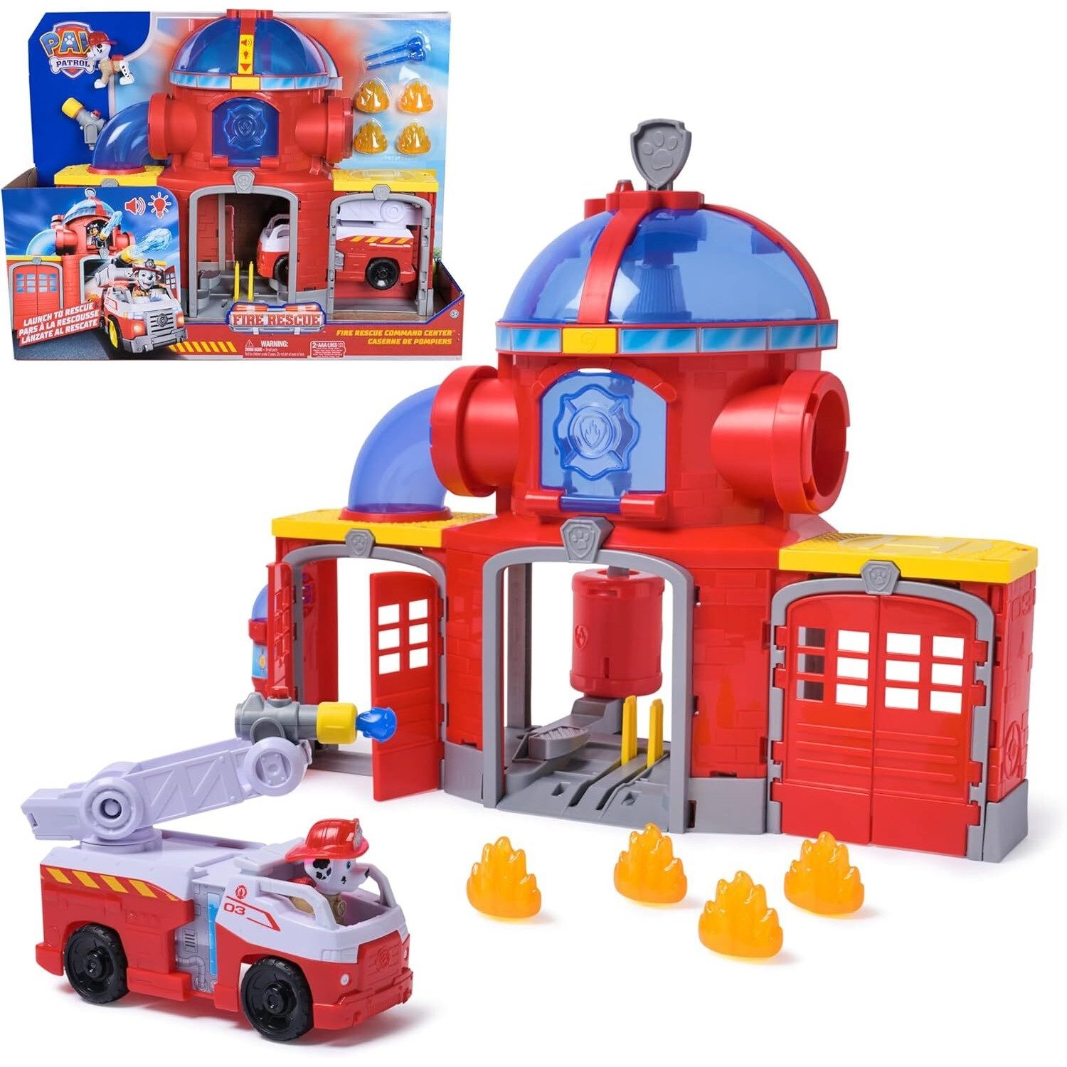 Spin Master Spielzeug-Feuerwehr 6073760 PAW Patrol - Fire Rescue - Deluxe F günstig online kaufen