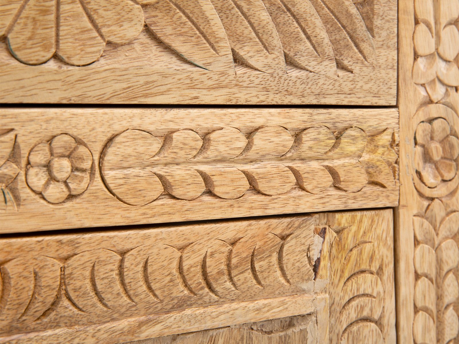 massivum Wandboard Santa Cruz Mangoholz natur Wandregal