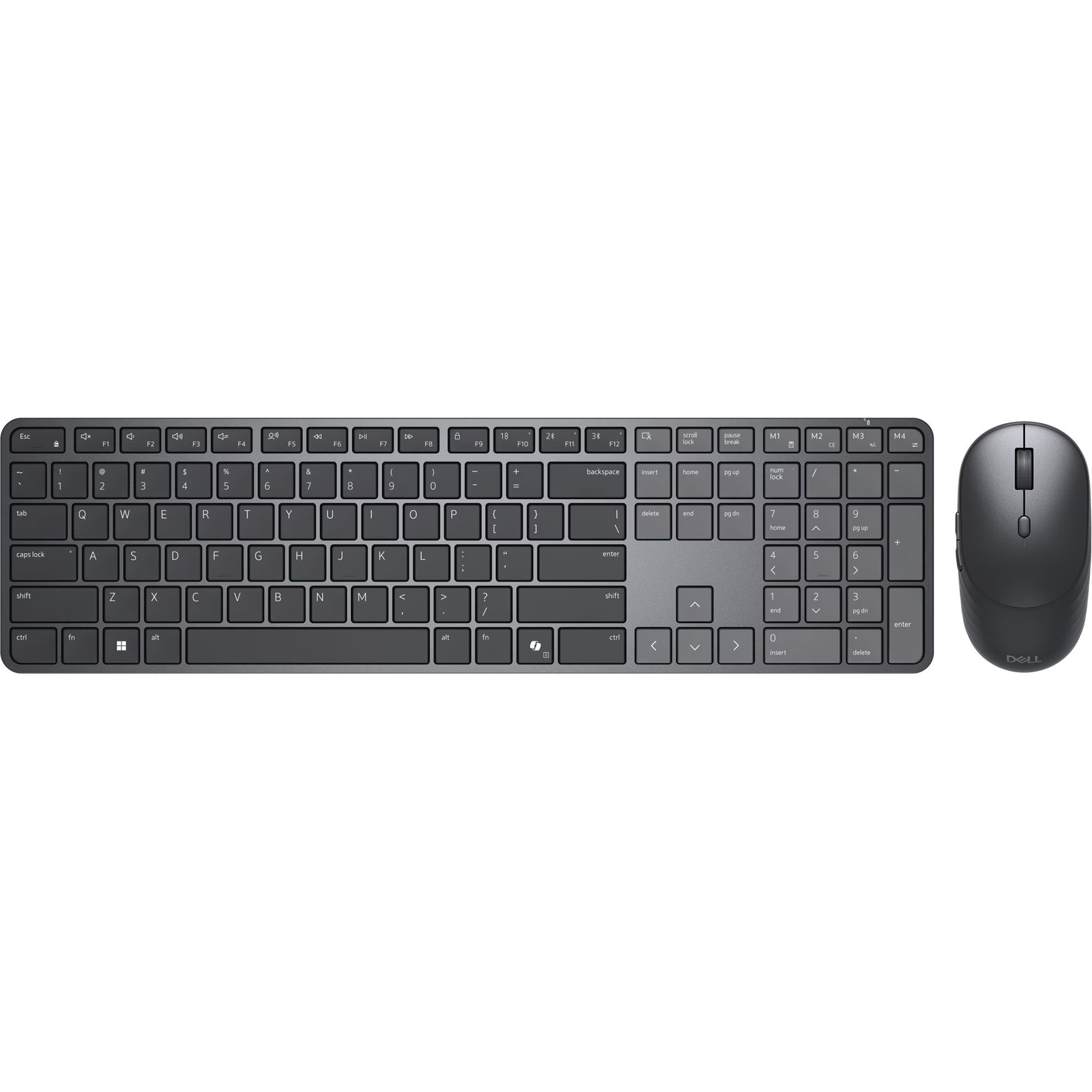 Dell Dell Pro 7 ultraflache Tastatur und Maus (KM726), Tastatur- und Maus-Set