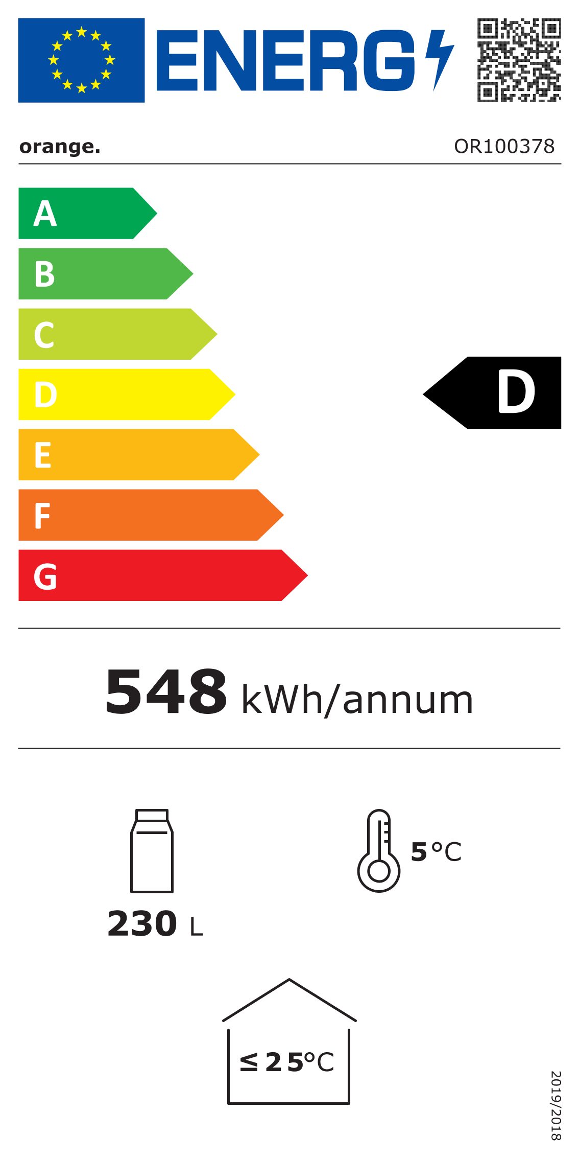 Energieeffizienzklasse: 