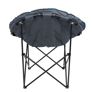yourGEAR Faltstuhl yourGEAR Campingstuhl Ortona XXL Moon Chair - faltbarer Outdoor Sessel - Klappstuhl ø 100cm max 130kg