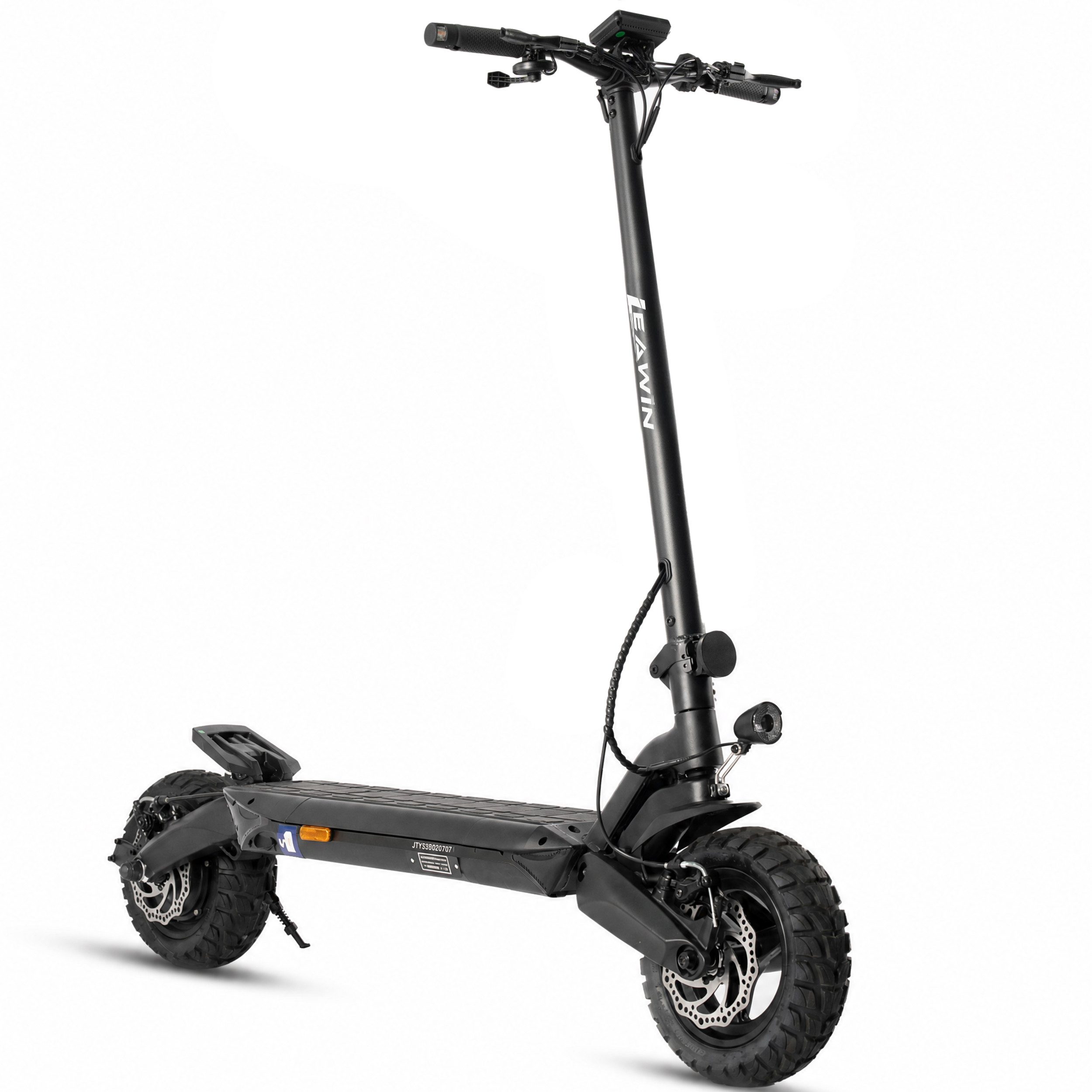 ZWHEEL E-Scooter 8,5 Zoll/10 Zoll, 270/360/600/720Wh, klappbar, mit Straßenzulassung, 500 W, 20 km/h, (Blinker & Klingel, klappbare Handgriffe, 4 Stoßdämpfer), 10'' Offroad-Breitreifen, 720Wh, 55–80km, Vollfederung, Klapprahmen