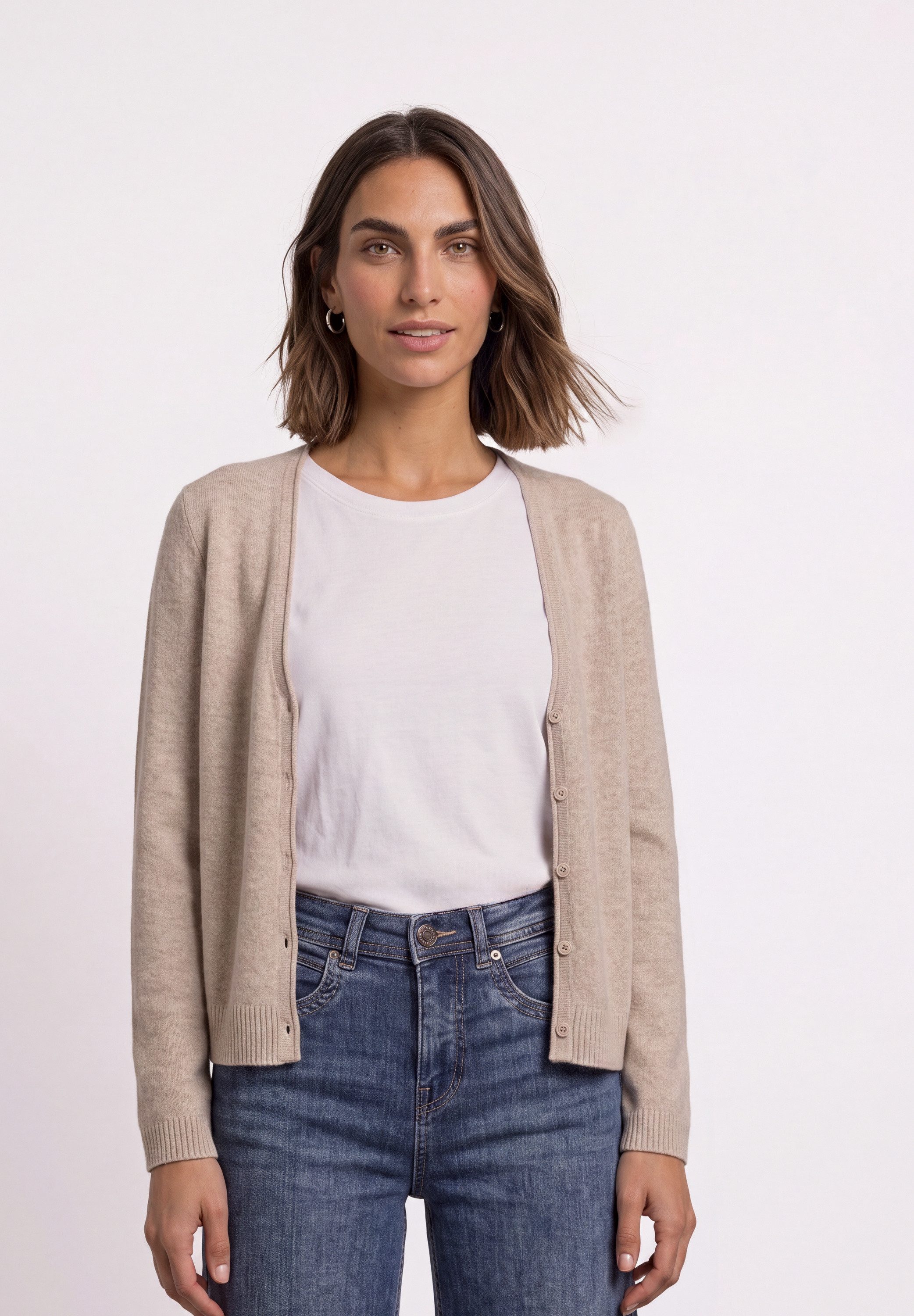 STREET ONE Cardigan mit Knopfleiste