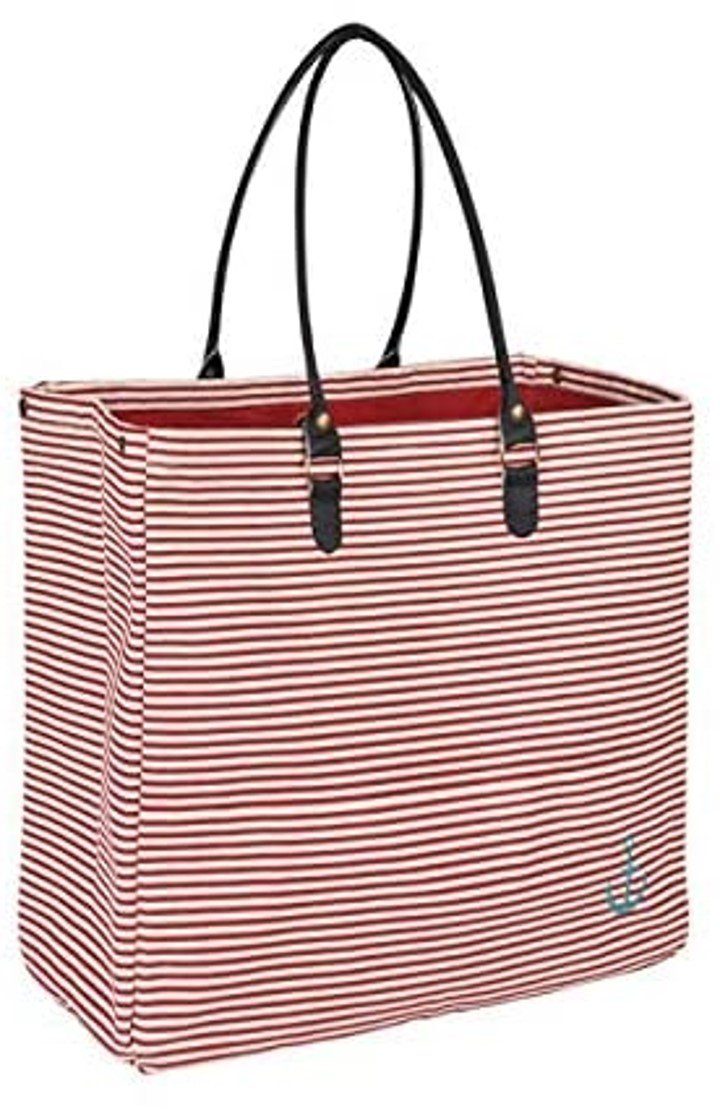 PAD Strandtasche Pad Tasche ANKER Rot Weiß