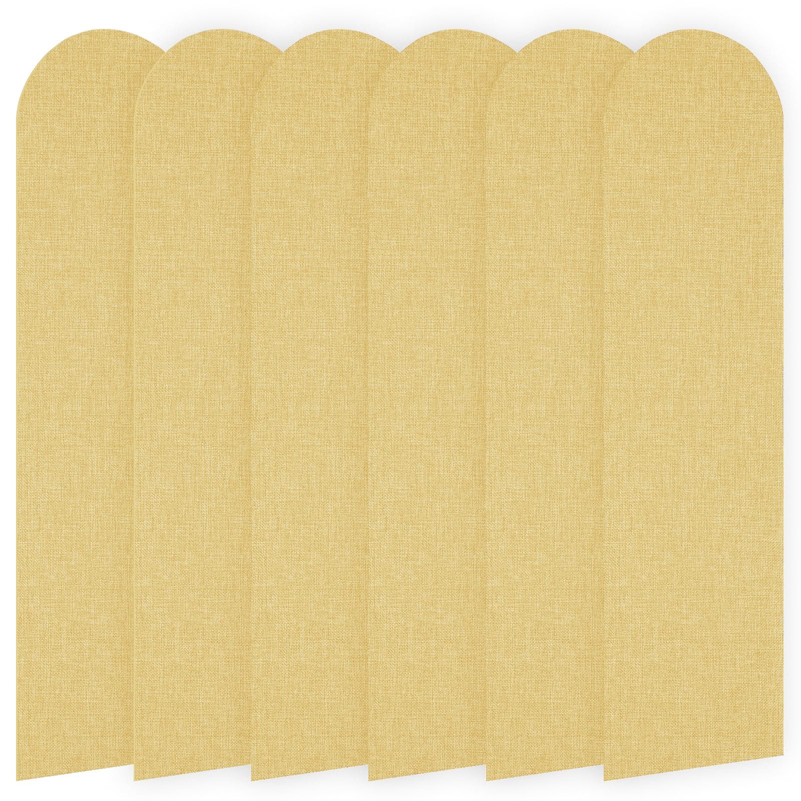 Diwzbyn 3D Wandpaneel 6er Set 3D-Wandpaneele 60 × 15 cm, 3D-Dekorations-Wandaufkleber, (6-tlg) Kinder-Stoßschutz-Schaumstoff-Wandpaneele
