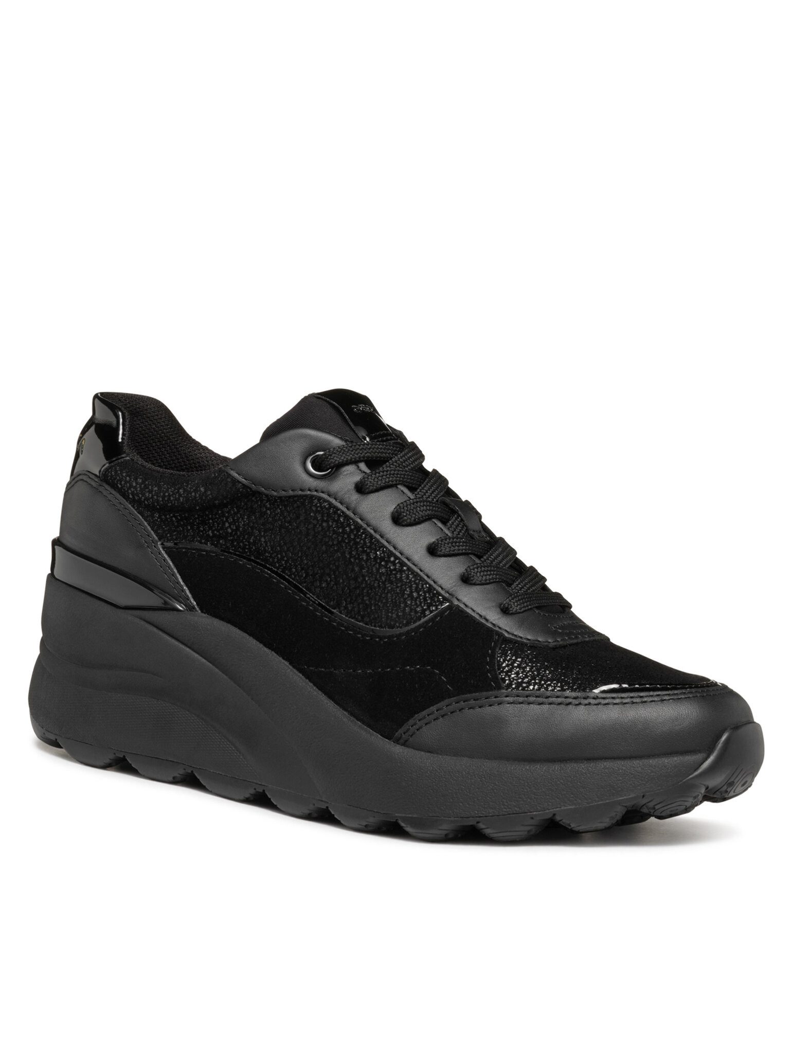 Geox Geox Sneakers D Spherica Ec13 D45WAA 0JS85 C9999 Schwarz Sneaker günstig online kaufen