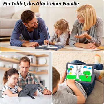 kinstone IPS FHD 1280*800,5G Wifi,Bluetooth 5,0 Tablet (10", 64 GB, Andriod 12, mit Hülle undStift Quad-coreTablet 3GB RAM 6000mAh Akku,2MP+5MP Kamera)