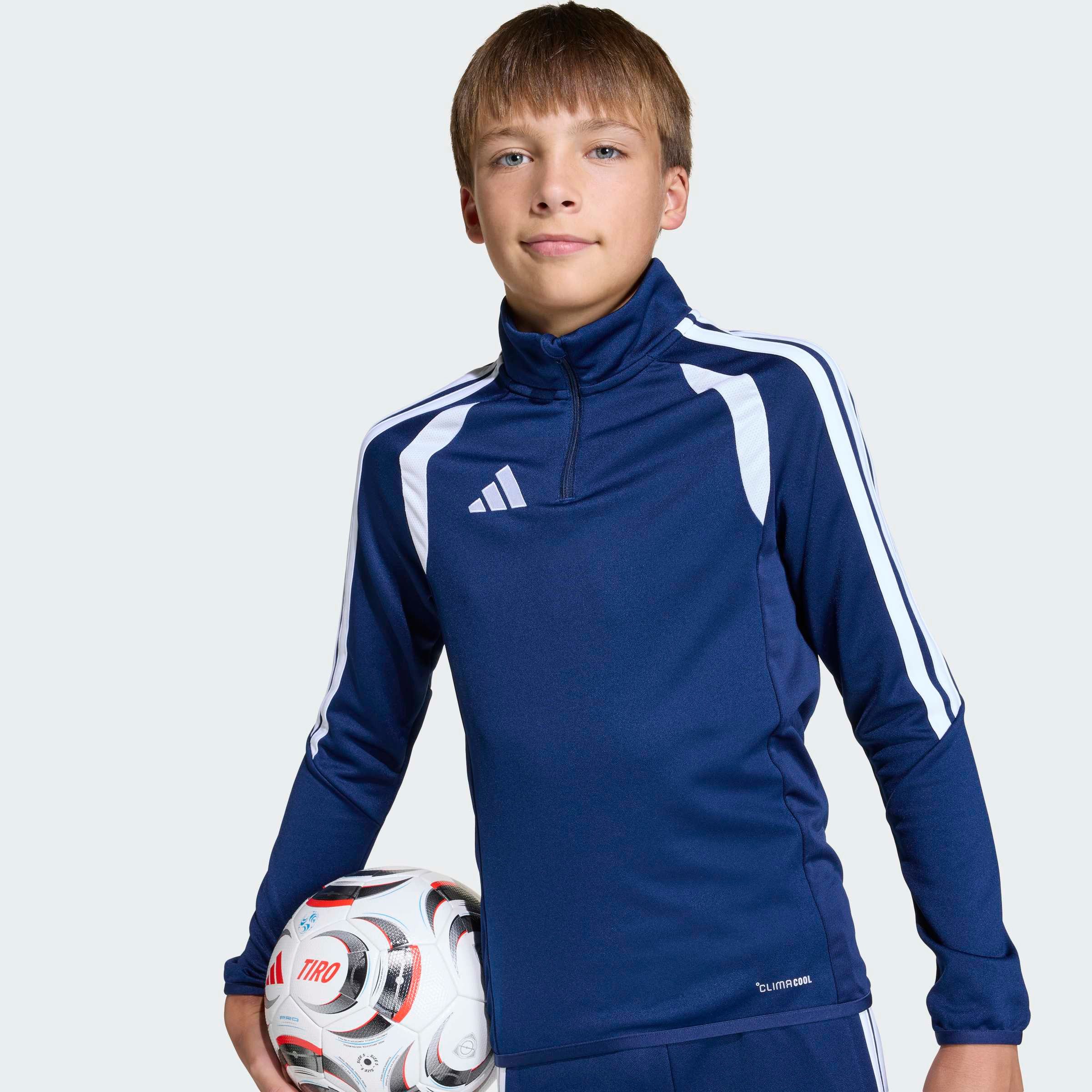 adidas Performance Trainingsshirt TIRO26L TR Y mit Reißverschluss, atmungsaktiv, schnell trocknend