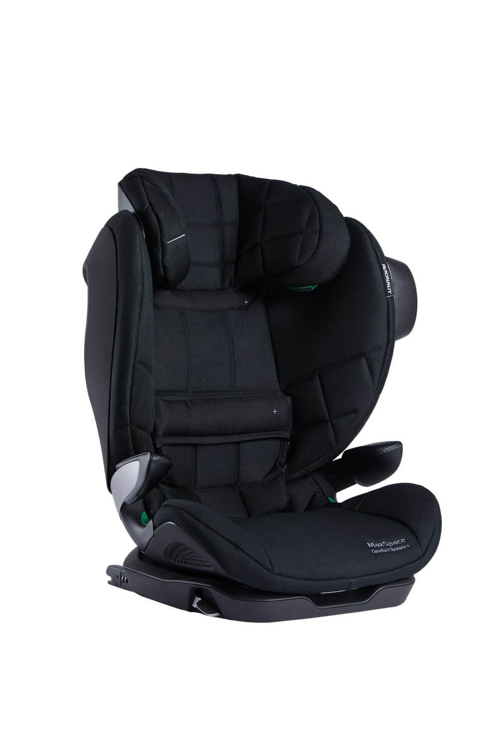 Avionaut Autokindersitz Avionaut System Black + MaxSpace Comfort