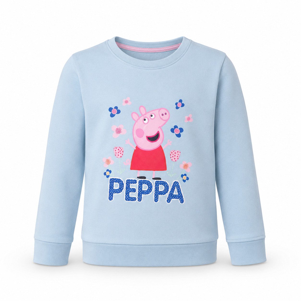 Peppa Pig Sweater Peppa Wutz Mädchen Kinder Pulli Pullover Gr. 98 bis 116