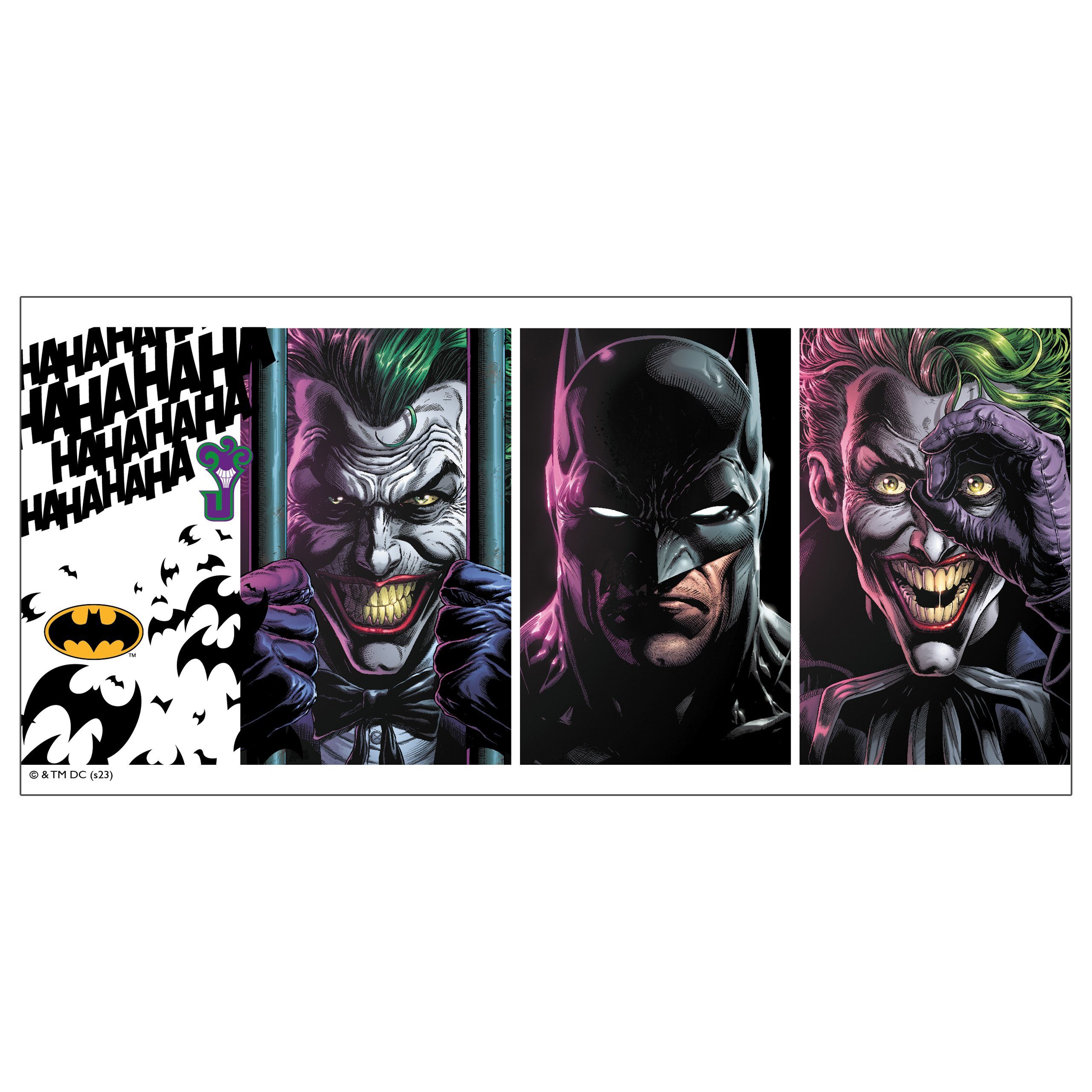 ml, Keramik - Keramik Kaffeebecher vs Tasse 320 DC Comics Batman Joker aus Labels® United