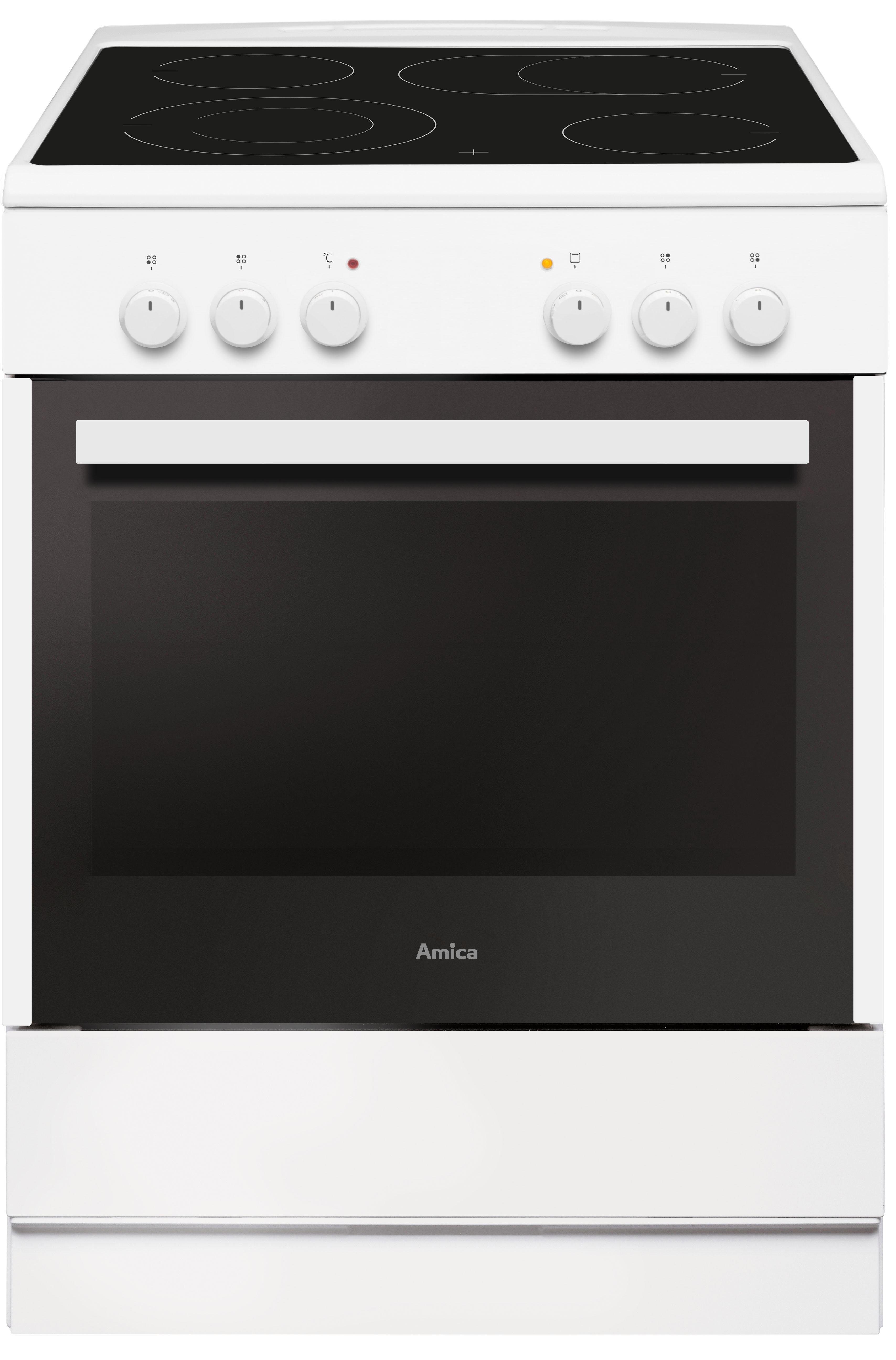 Amica Elektro-Standherd SHC 914 111 W, Steam Clean, Komfortables Kochen und Backen mit übersichtlicher Handhabung – Bild 5 von 5
