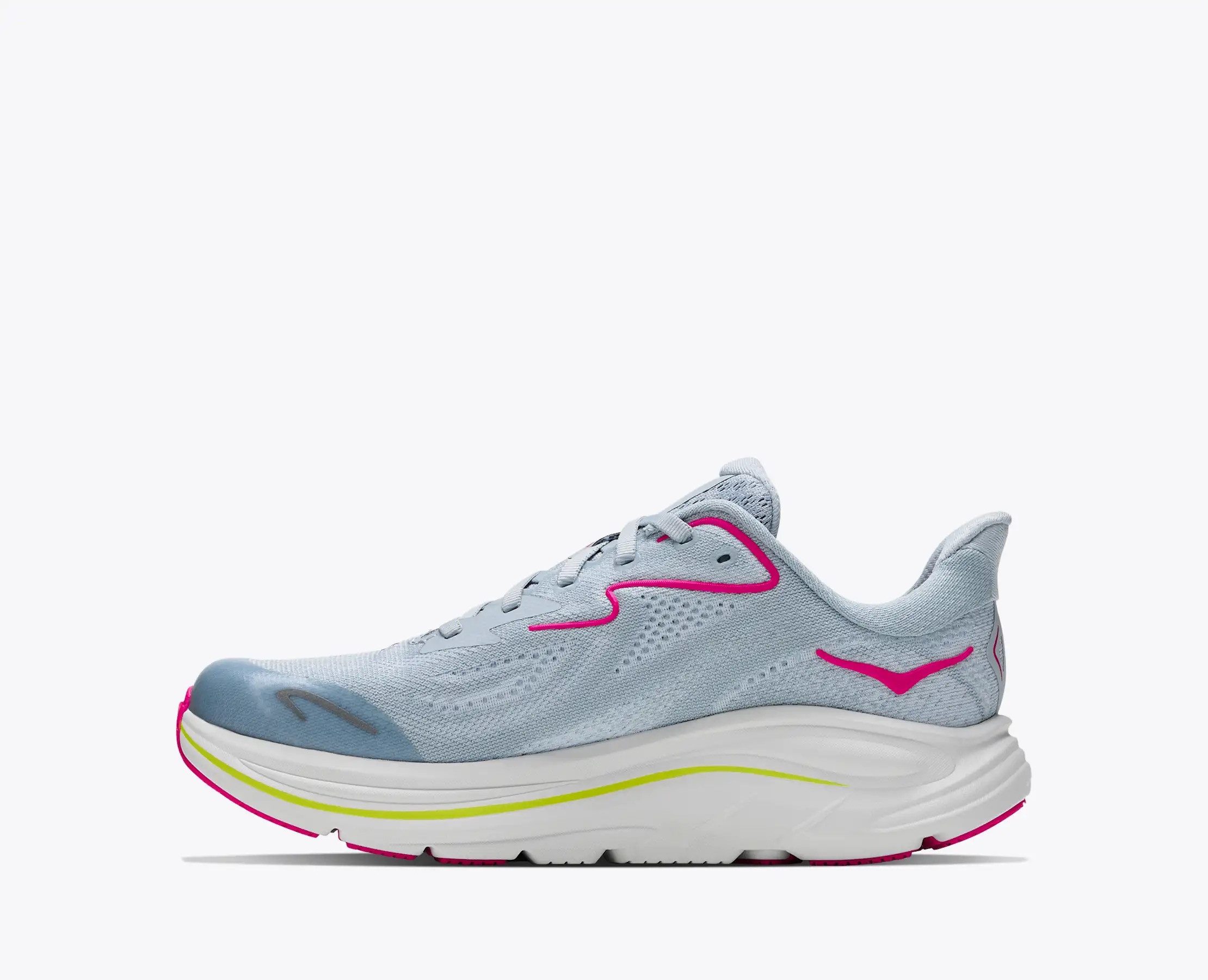 Hoka One One Clifton 10 Big Kids Laufschuh mit EVA-Dämpfungstechnologie, atmungsaktives Obermaterial