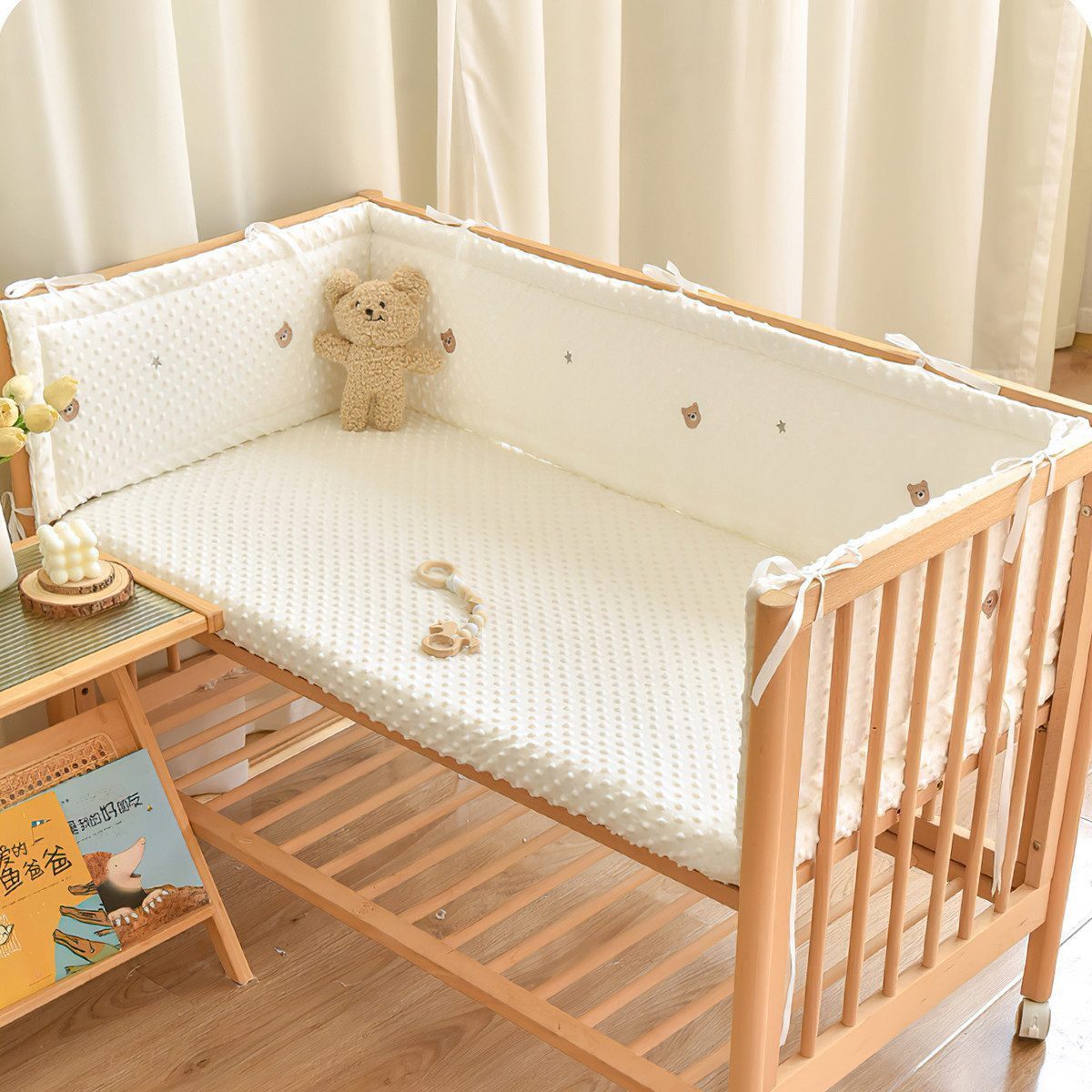 Welikera Babybettbezug Bettumrandung Nestchen, Gitterbett Nest, günstig online kaufen