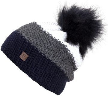 Faera Bommelmütze Wintermütze Damen Herren Mütze Beanie Haube Winter Strickmütze