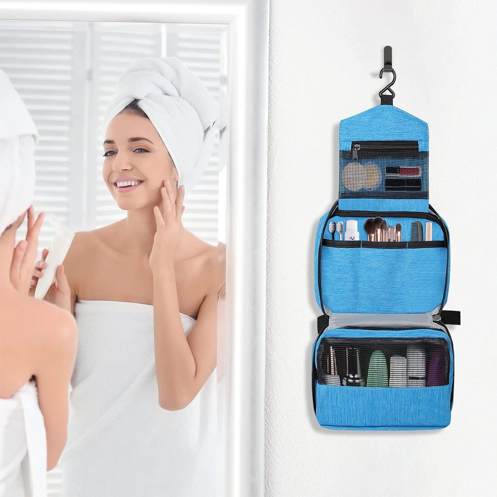 HAUSS SPOLE Kulturbeutel Kulturtasche Kosmetiktasche Zum Aufhängen mit Kord günstig online kaufen