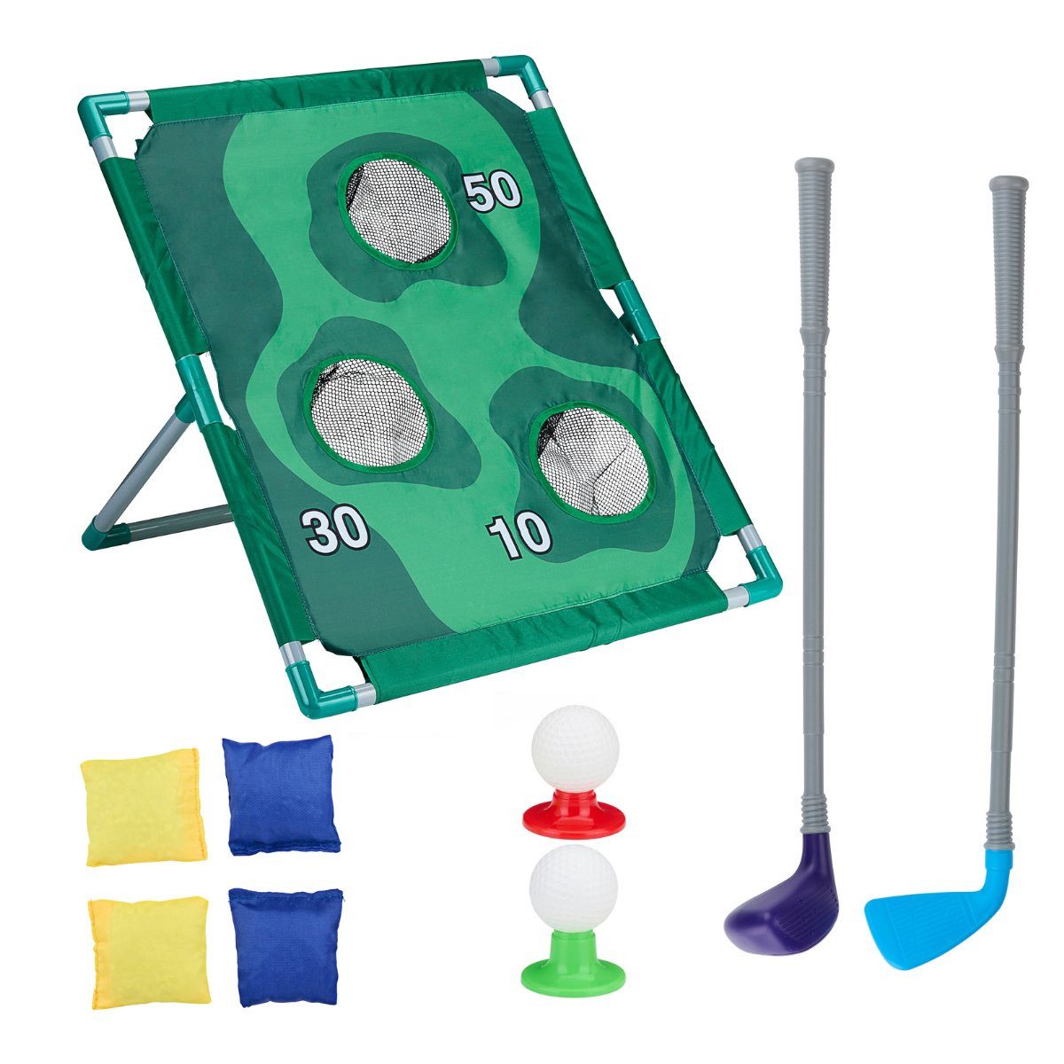 Eddy Toys Minigolf-Set Eddy Toys Minigolf Wurfspiel 2-in-1