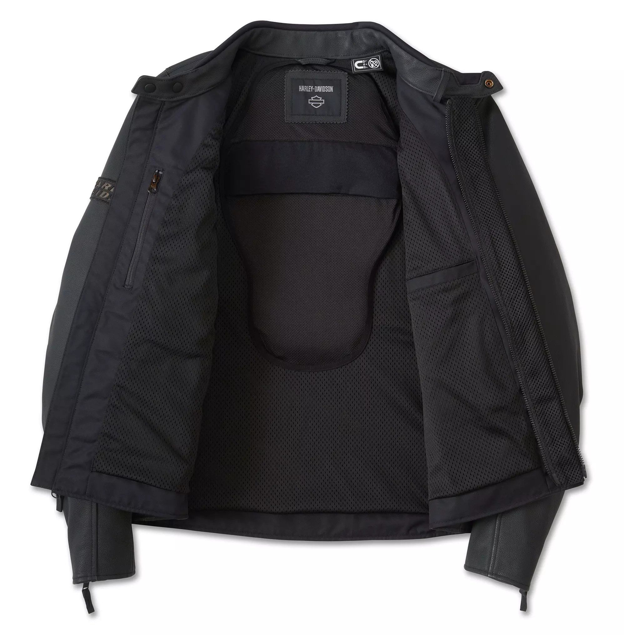 HARLEY-DAVIDSON Lederjacke Lederjacke Paradigm Triple Vent